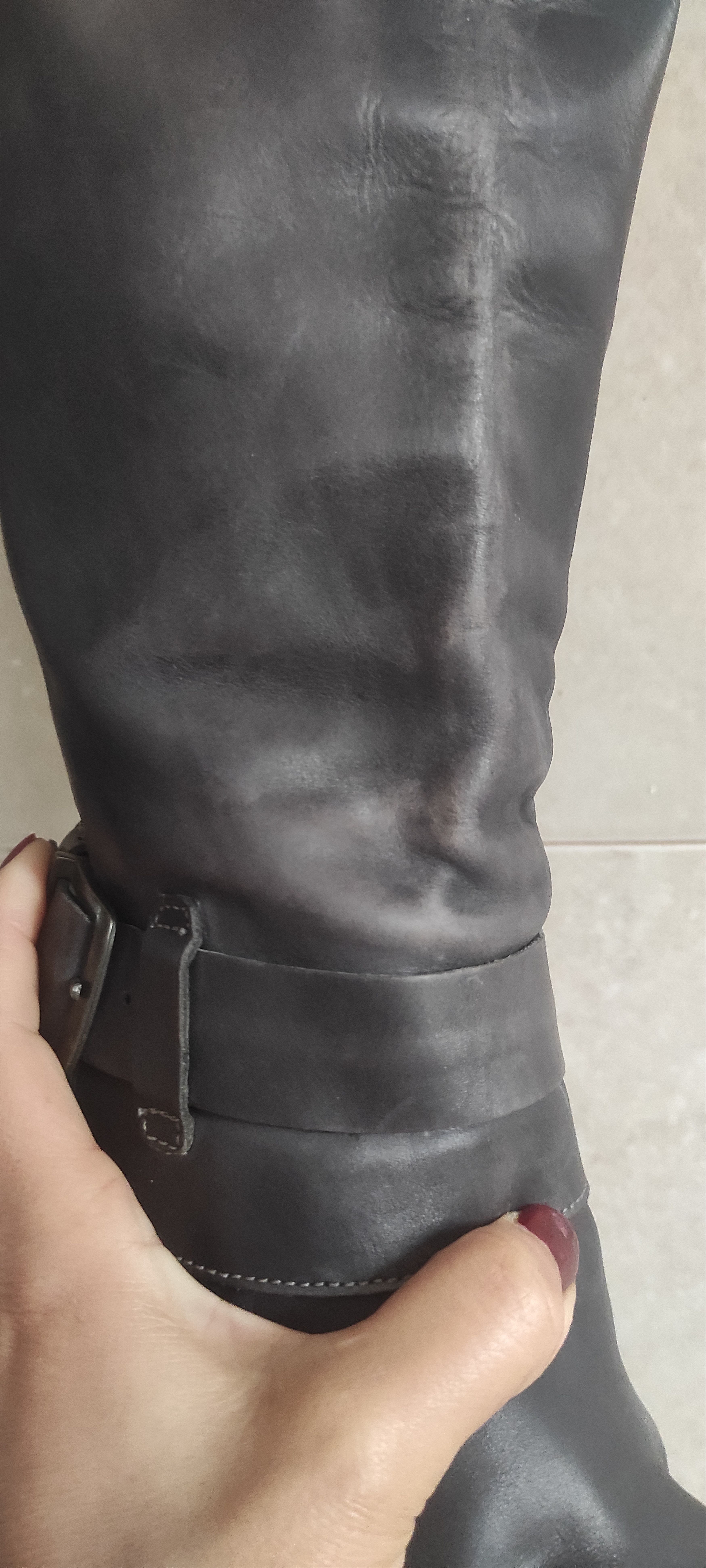 G-Star G Star Raw Footwear Leather Knee High Boot Made Italy Size US 6 / IT 36 - 6 Thumbnail