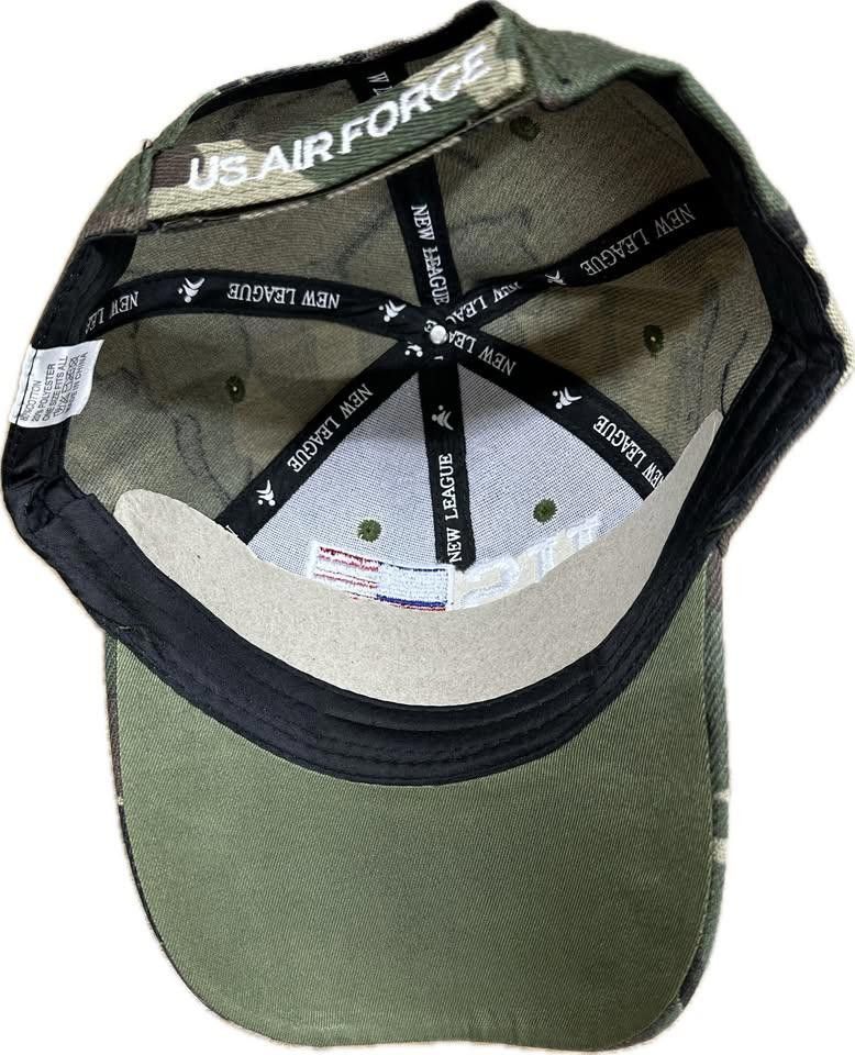 Designer US AIR FORCE Embroidered Cap Dad Hat Camo Size ONE SIZE - 2 Thumbnail