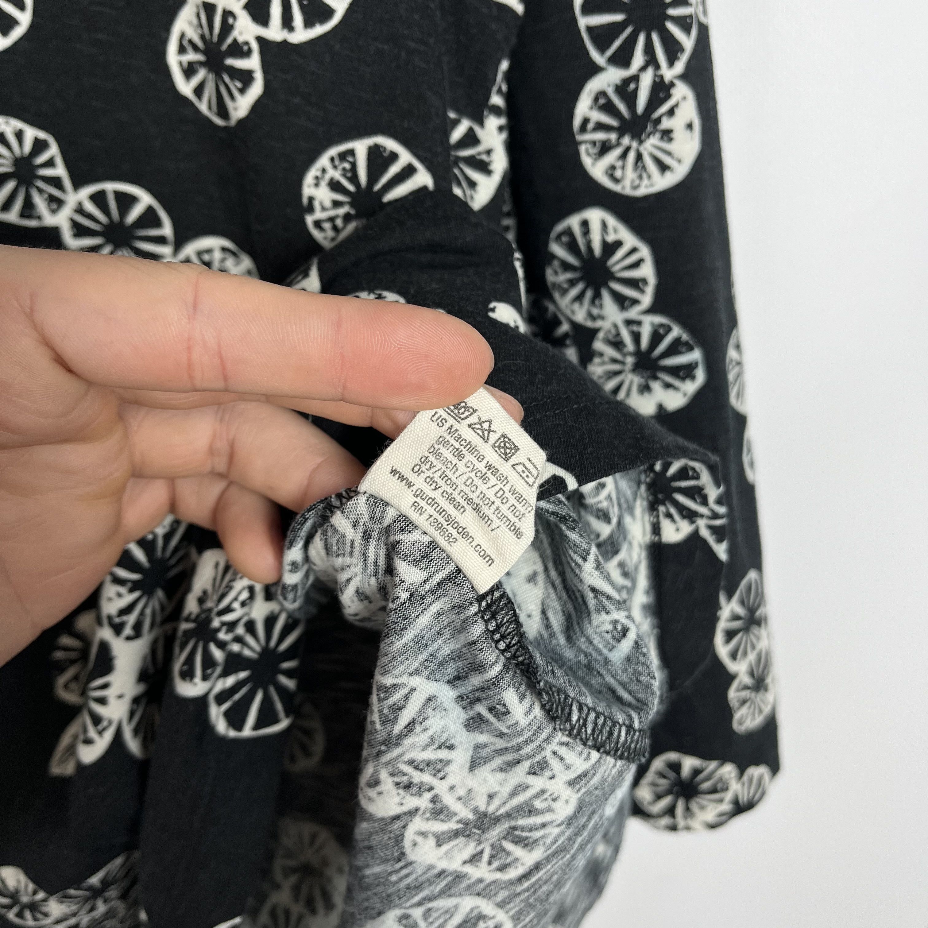 Gudrun Sjoden Ladies Gudrun Sjoden Corallo Pattern 3/4 Sleeve Tunic Blouse Size XL / US 12-14 / IT 48-50 - 13 Thumbnail