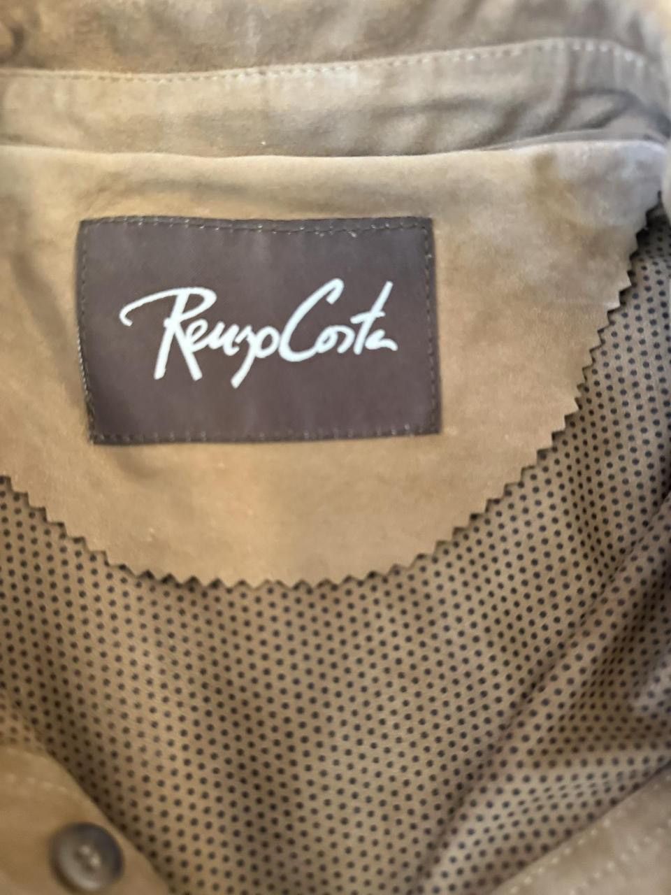 Other Renzo Costa Camel Suede Leather Shacket Jacket – $950 Retail Size US L / EU 52-54 / 3 - 3 Thumbnail