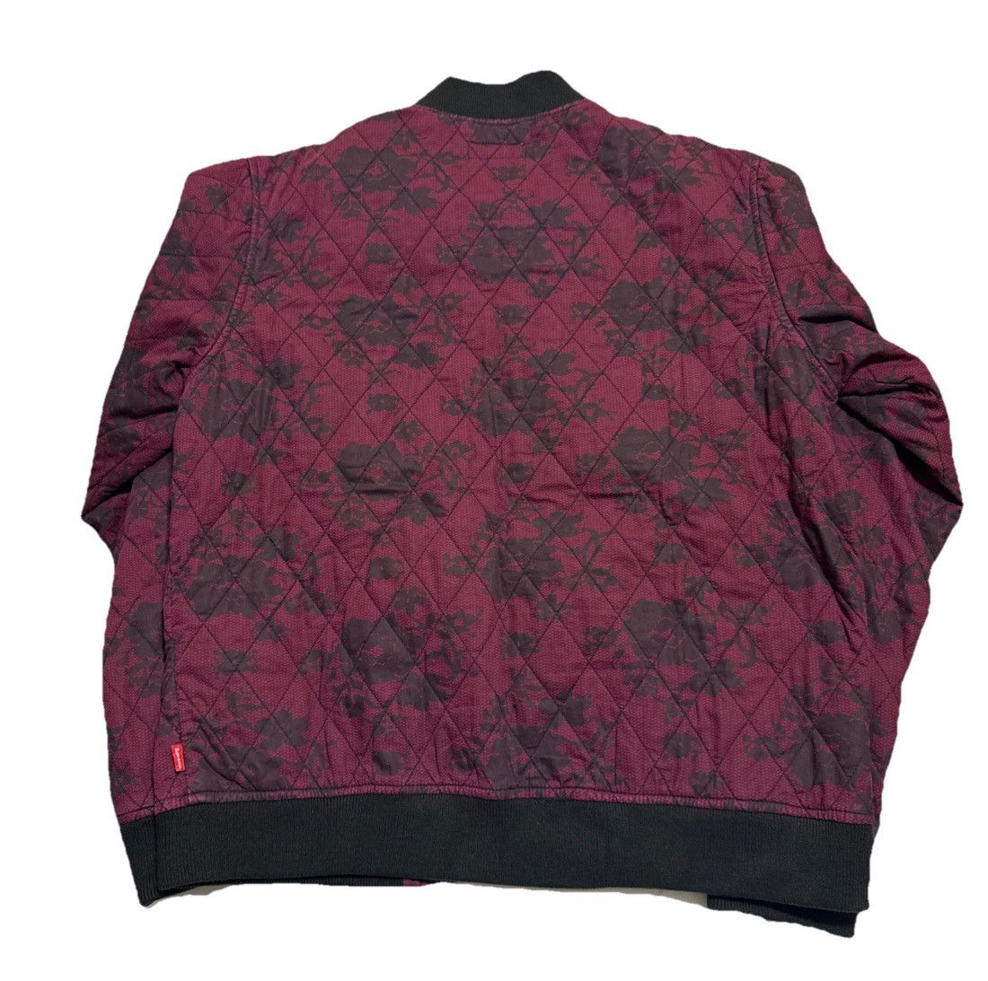 Supreme SS17 Supreme Rose Quilted Lace Bomber Jacket Large | Grailed