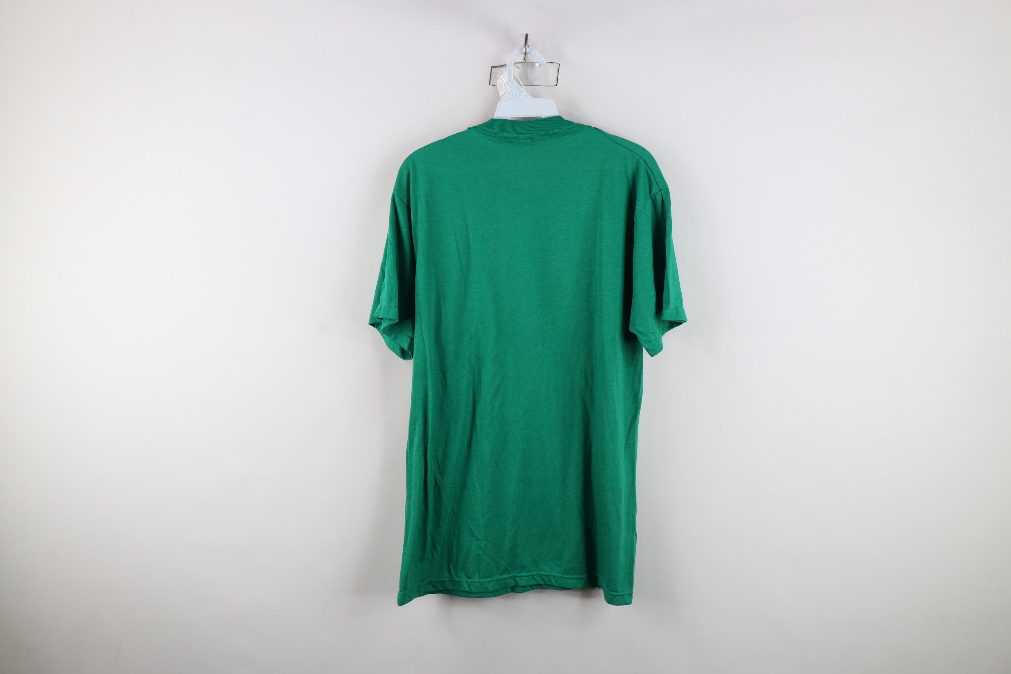 Vintage Vintage 90s Streetwear Short Sleeve Pocket T-Shirt Kelly Size US L / EU 52-54 / 3 - 12 Thumbnail