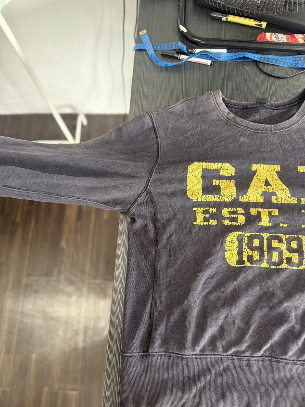Gap 🔥 Survival Distressed 🔥 90s GAP 1969 Spellout Streetwear - L Size US L / EU 52-54 / 3 - 4 Thumbnail