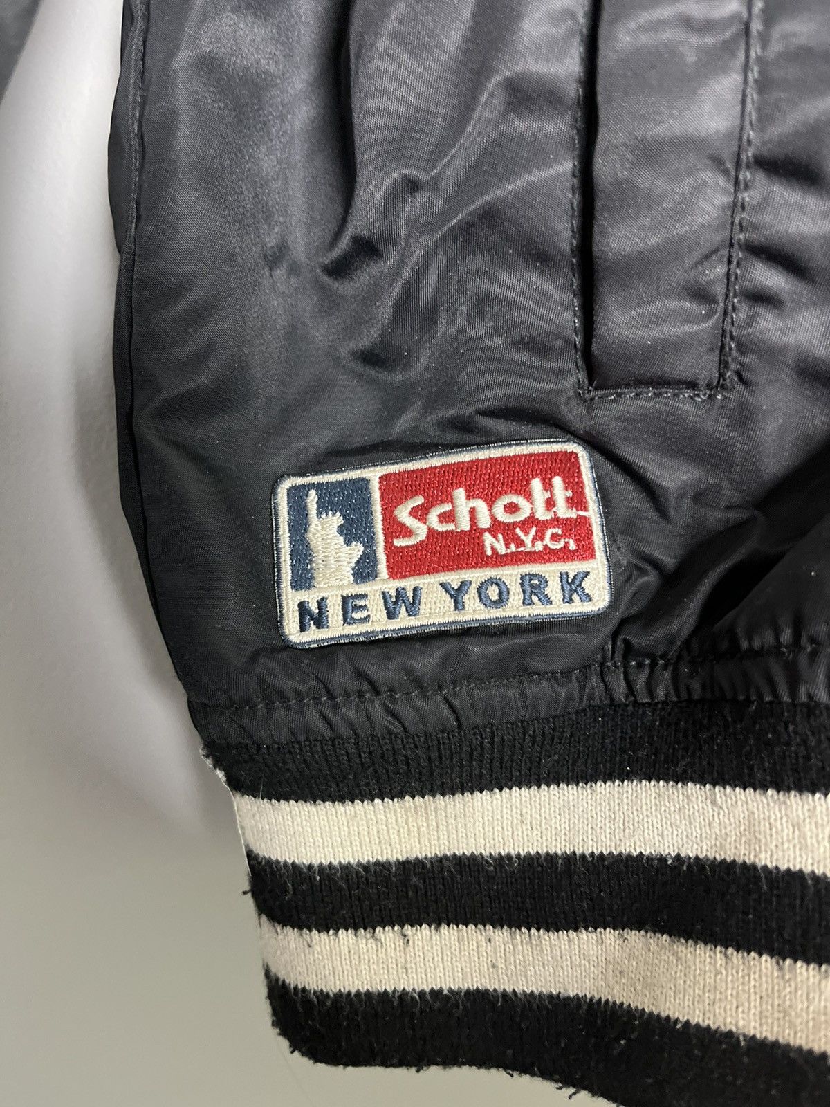 Schott × Vintage Schott jacket Chicago bomber y2k Size US M / EU 48-50 / 2 - 2 Thumbnail