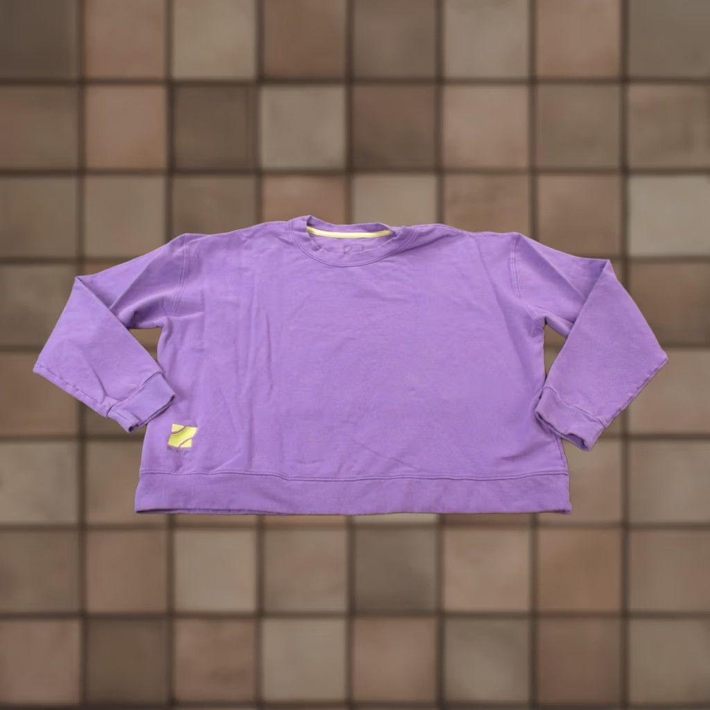 Vintage Courtlife Sweatshirt Women 2 Purple Cropped Pickleball Do What You Love Sport Shirt Womens Purple CourtLife Sweatshirt 2 Small Size XS / US 0-2 / IT 36-38 - 1 Thumbnail