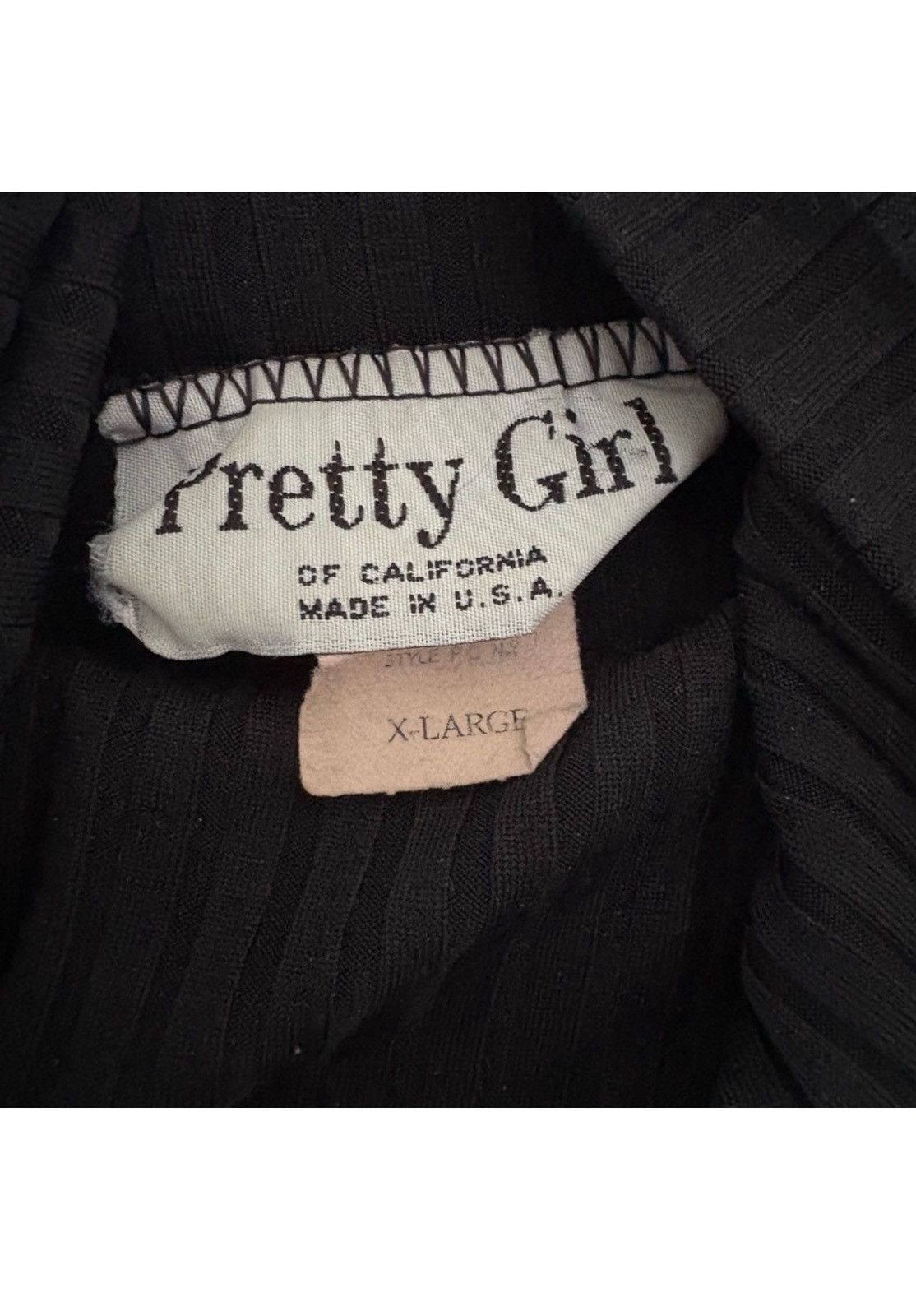Other VTG 90’s Pretty Girl Y2K BLK Rib Turtleneck Sweater Size XL Size XL / US 12-14 / IT 48-50 - 2 Thumbnail