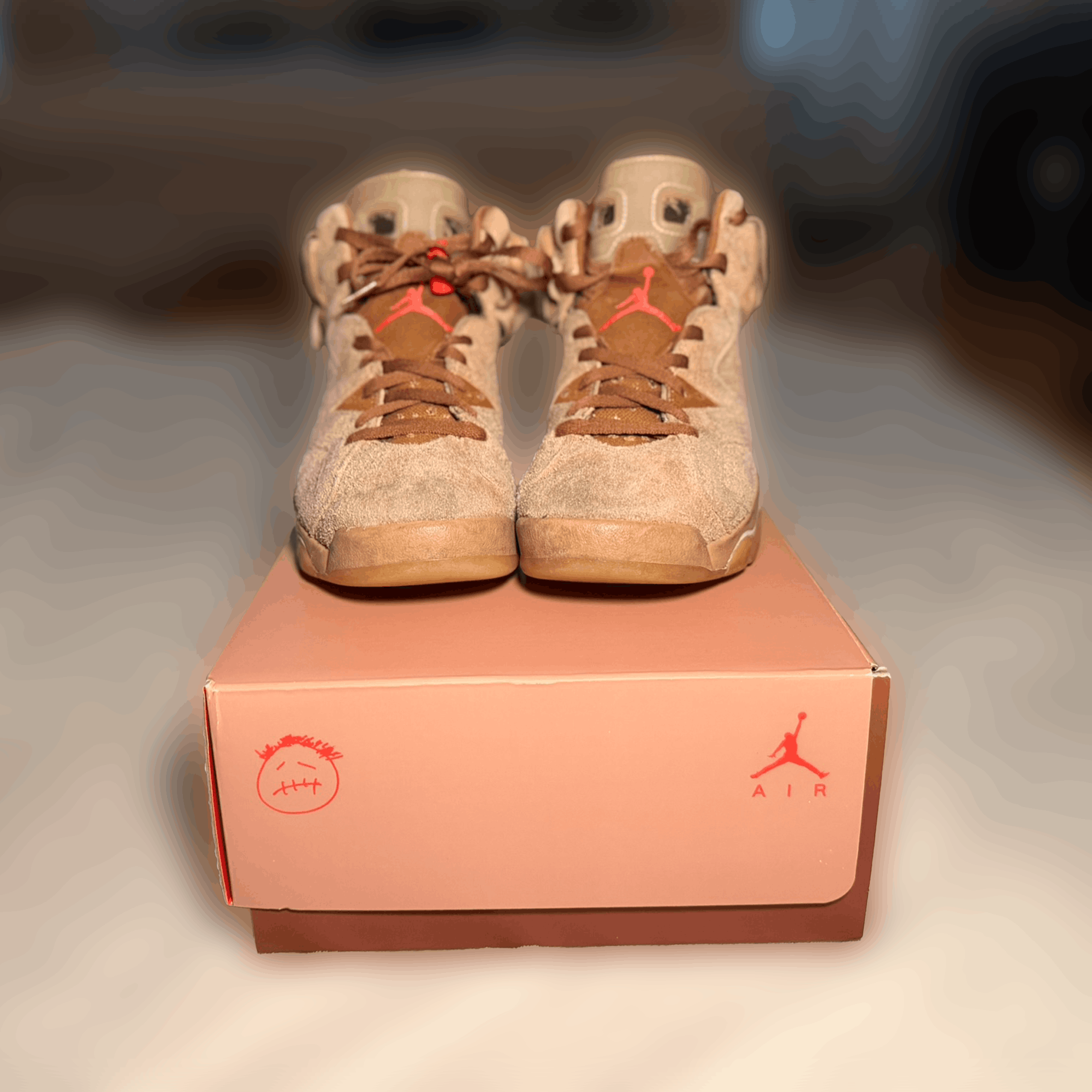 Jordan Brand Air Jordan 6 Travis Scott ‘British Khaki’ Size US 9 / EU 42 - 1 Thumbnail