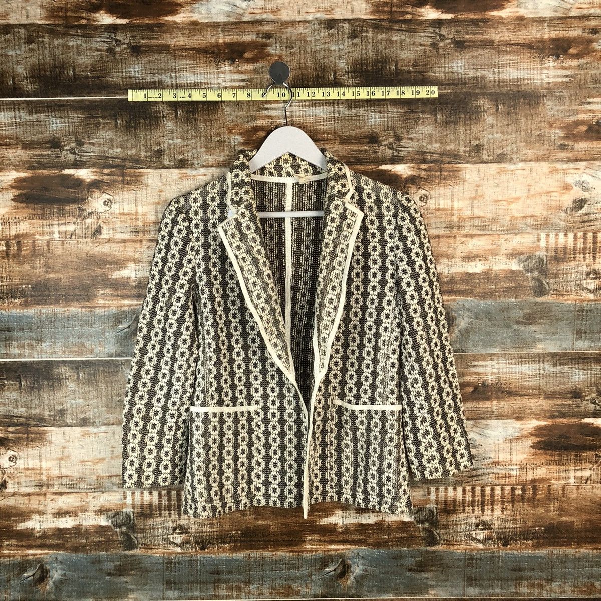 Japanese Brand Japanese Brand Brown Cardigan Knitwear #A1349 Size XS / US 0-2 / IT 36-38 - 1 Thumbnail