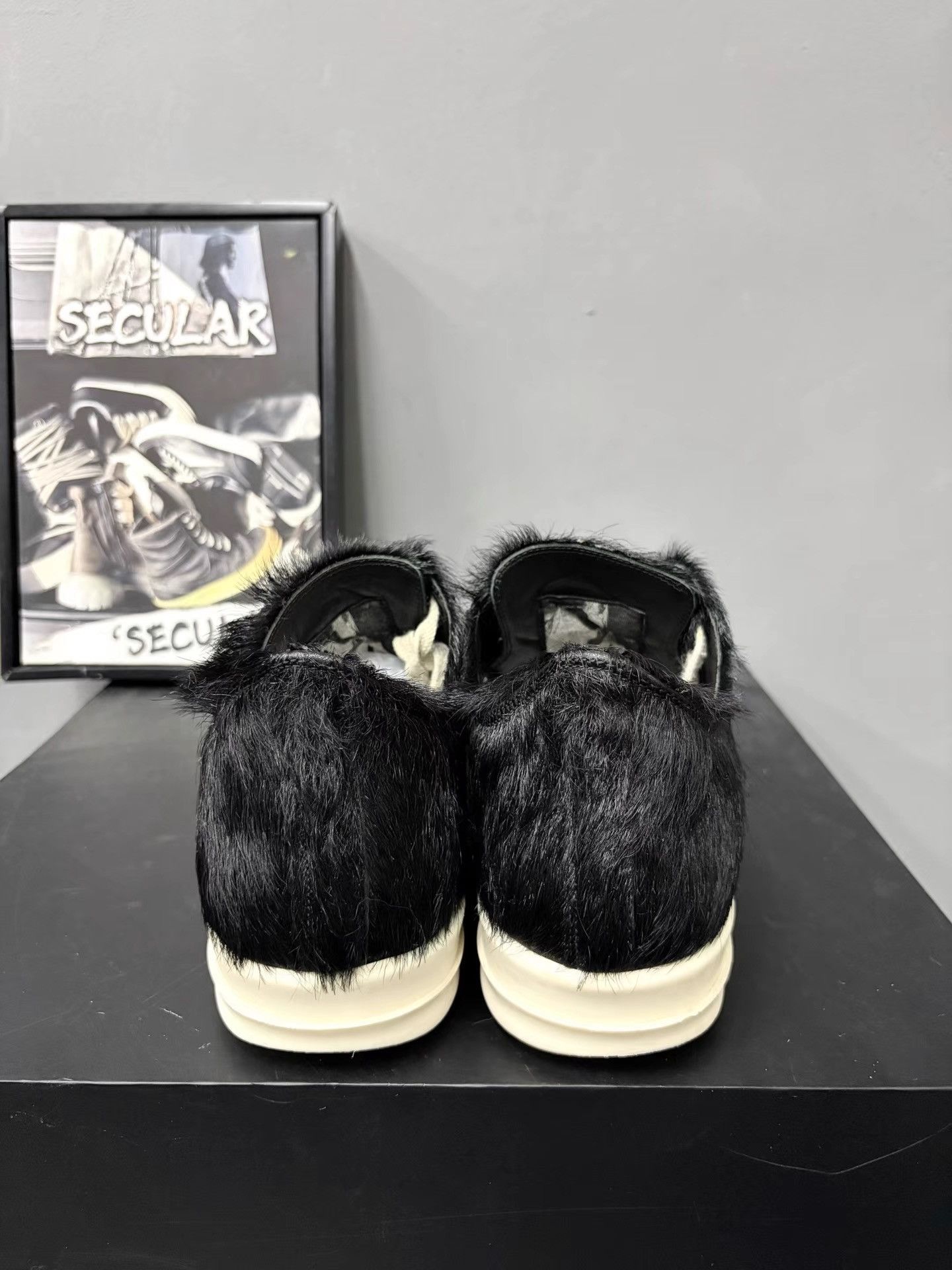 Rick Owens Rick Owens Mainline Horsehair Sneakers K34 Size US 7 / EU 40 - 7 Thumbnail