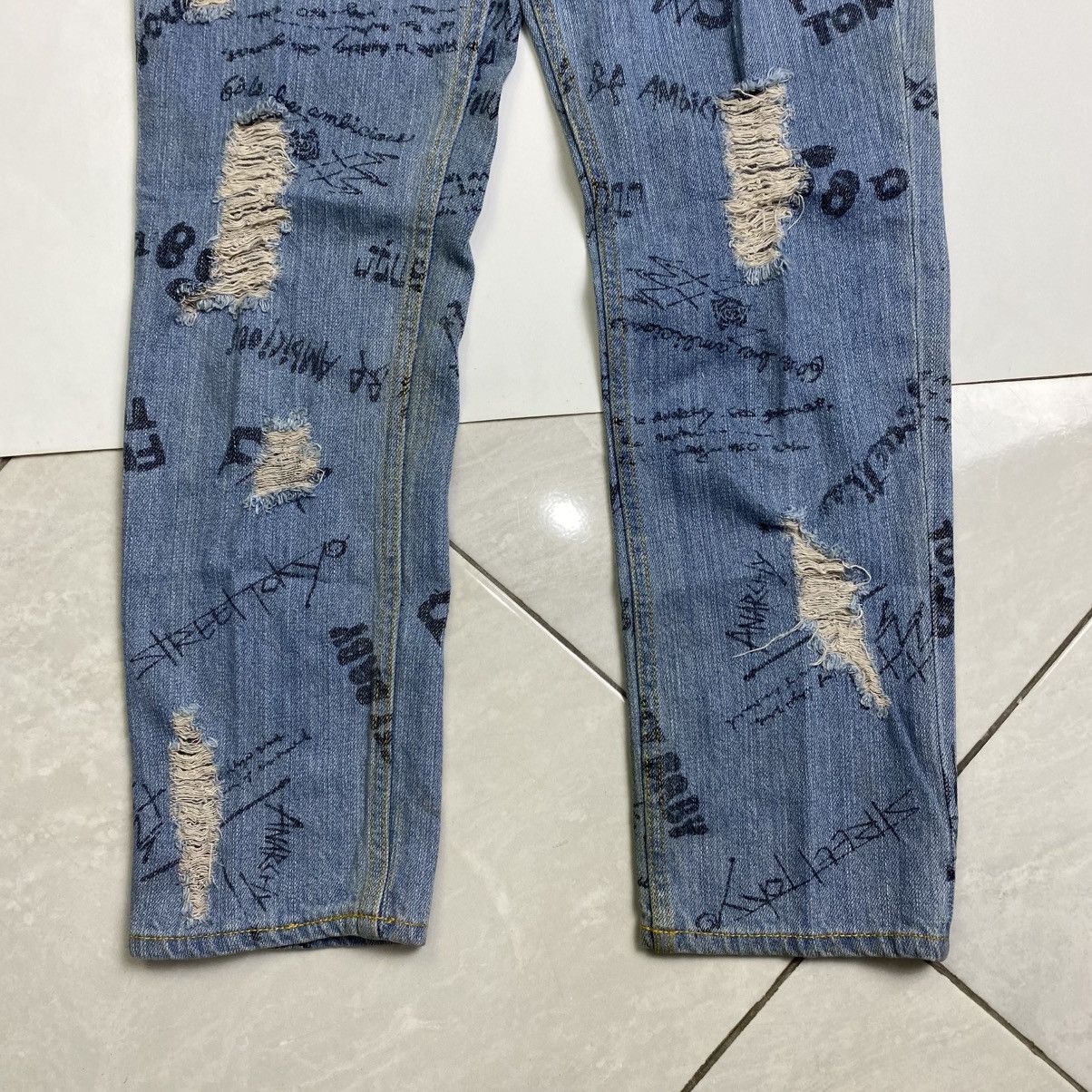 14th Addiction × Hysteric Glamour × If Six Was Nine 2000s jouetie - seditionaries jeans y2k punk style Size 28" / US 6 / IT 42 - 4 Thumbnail