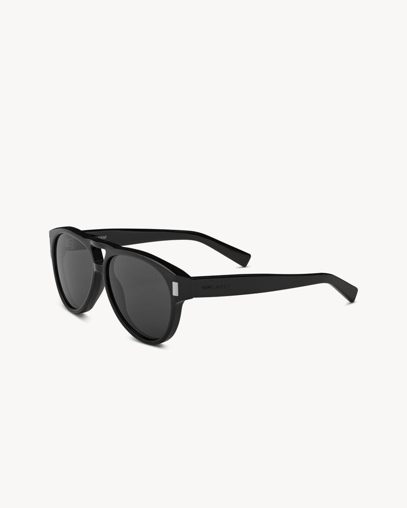 Saint Laurent Paris o1b1hav111125 Size: OS / SL 705 Sunglasses in Black Size ONE SIZE - 1 Thumbnail