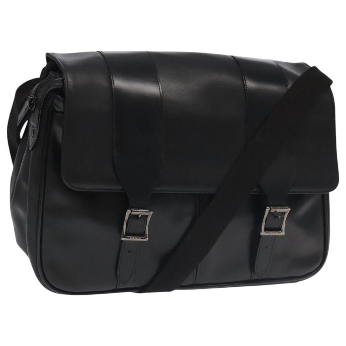 Versace Versace Messenger Bag Leather Size ONE SIZE - 1 Thumbnail
