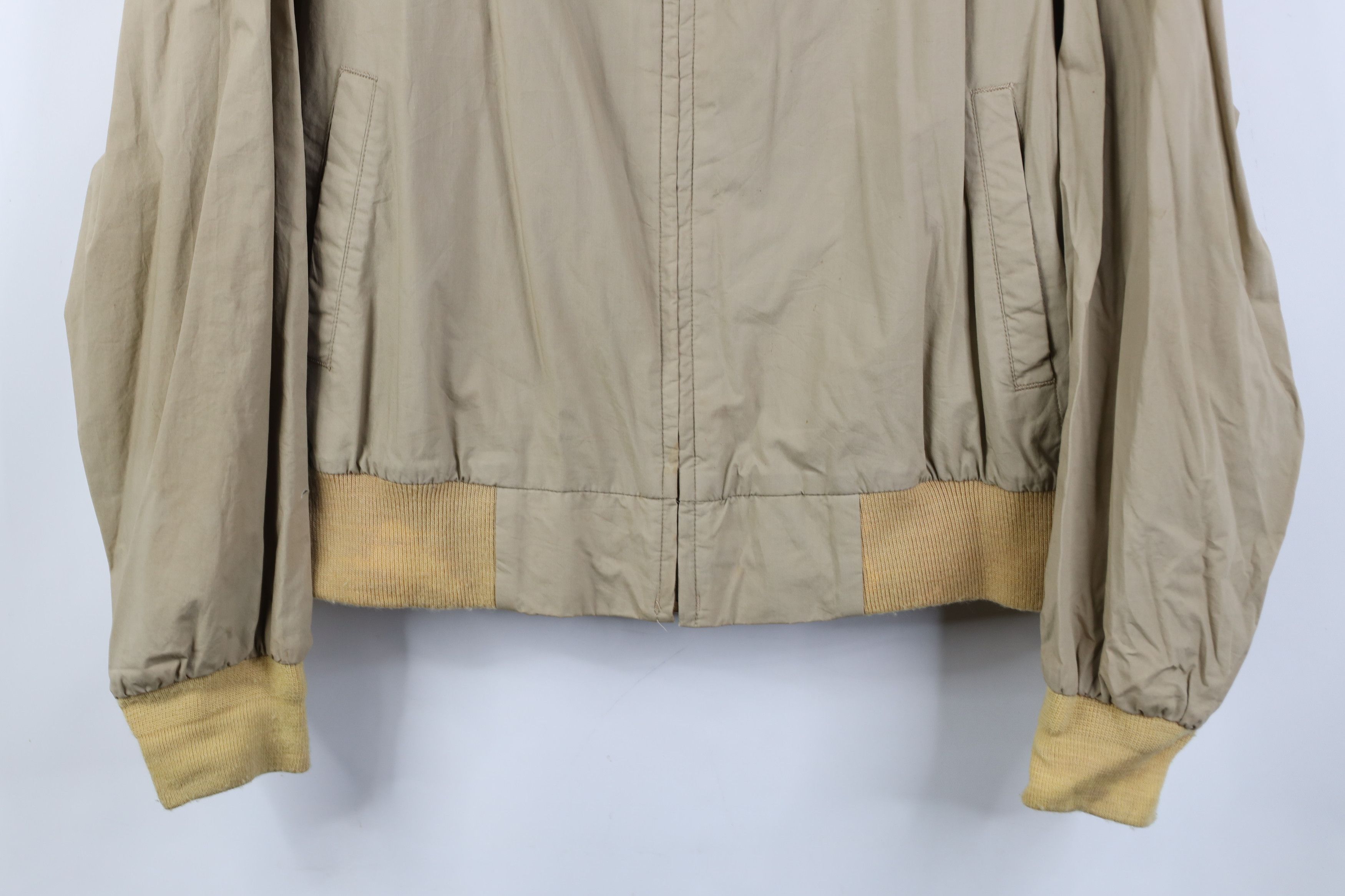 L.L. Bean Vintage 70s LL Bean Full Zip Cafe Racer Bomber Jacket USA Size US XL / EU 56 / 4 - 3 Thumbnail