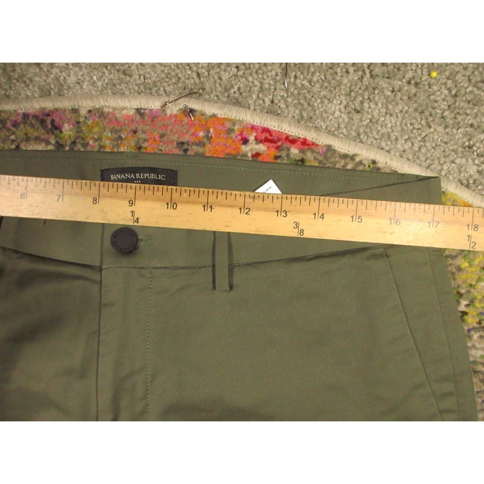 Banana Republic Banana Republic Pants Mens 34x32 Taupe Traveler Slim Stretch Preppy EUC Size US 34 / EU 50 - 6 Thumbnail