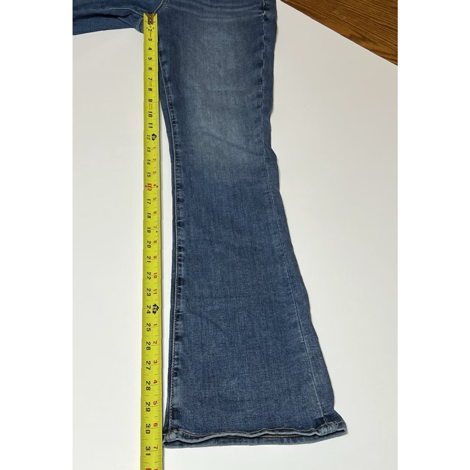 American Eagle Outfitters American Eagle Outfitters Jeans Womens 10 Regular High Rise Skinny Kick 29x31 Blue Stretch Denim 5-Pocket Logo Size 32" / US 10 / IT 46 - 5 Thumbnail