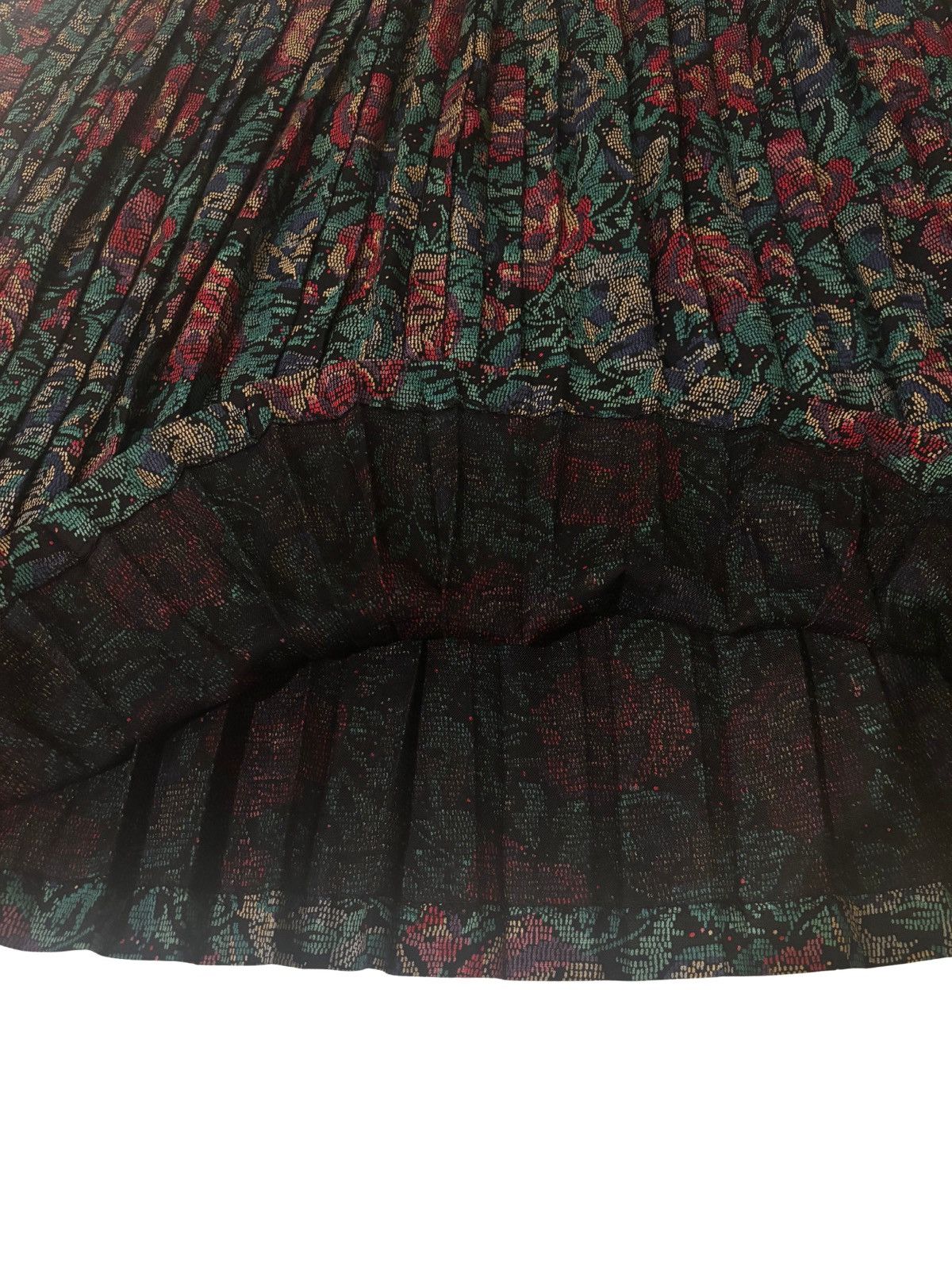 Other Floral pleated Skirt.ws1147 Size 38" / US 16 / IT 52 - 4 Thumbnail