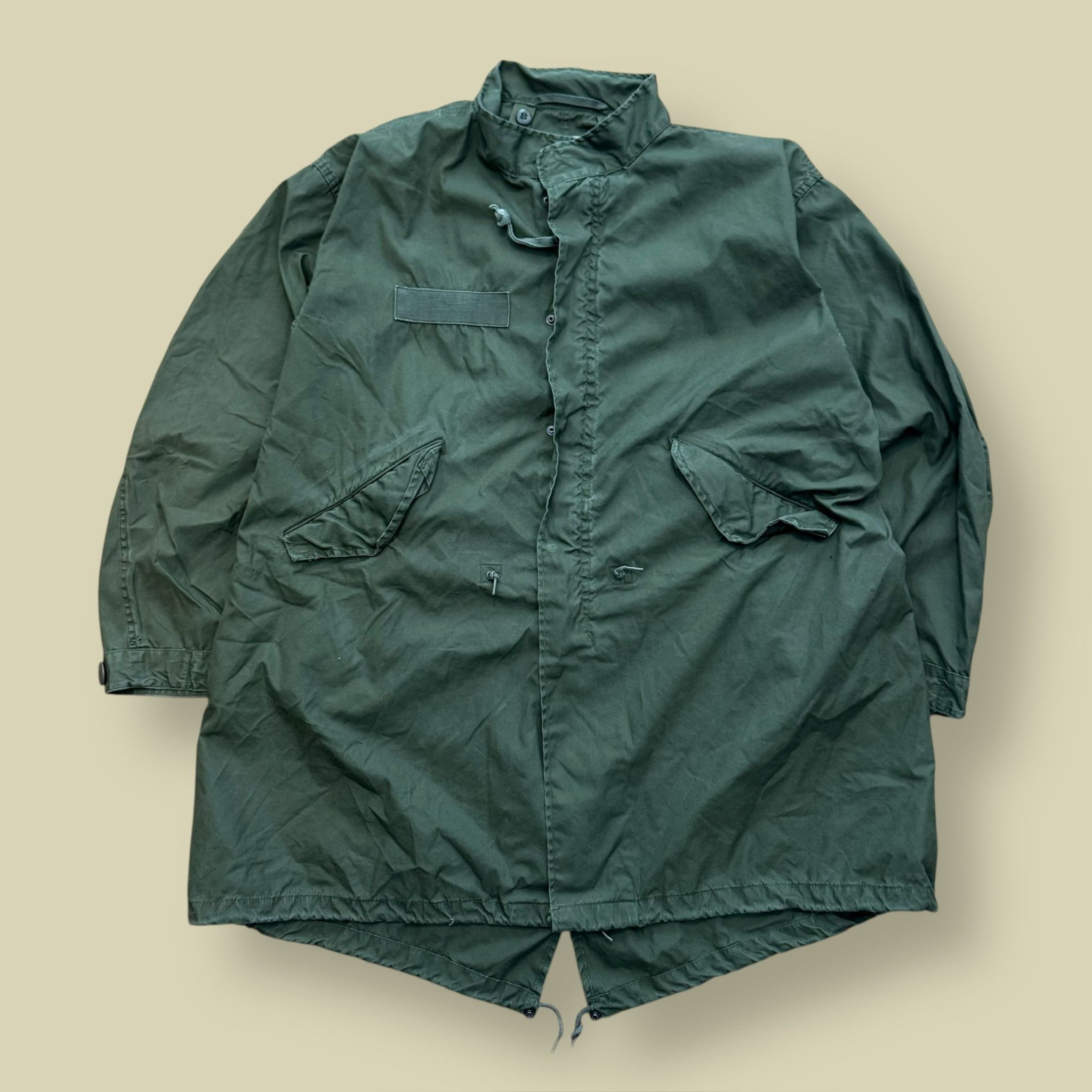 Green U.S. Army Military Parka