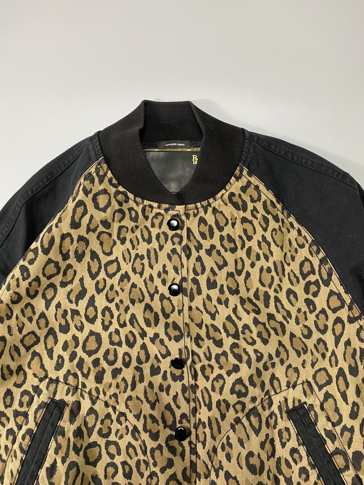 R13 Spring 2020- Leopard Print Bomber Jacket Size M / US 6-8 / IT 42-44 - 5 Thumbnail