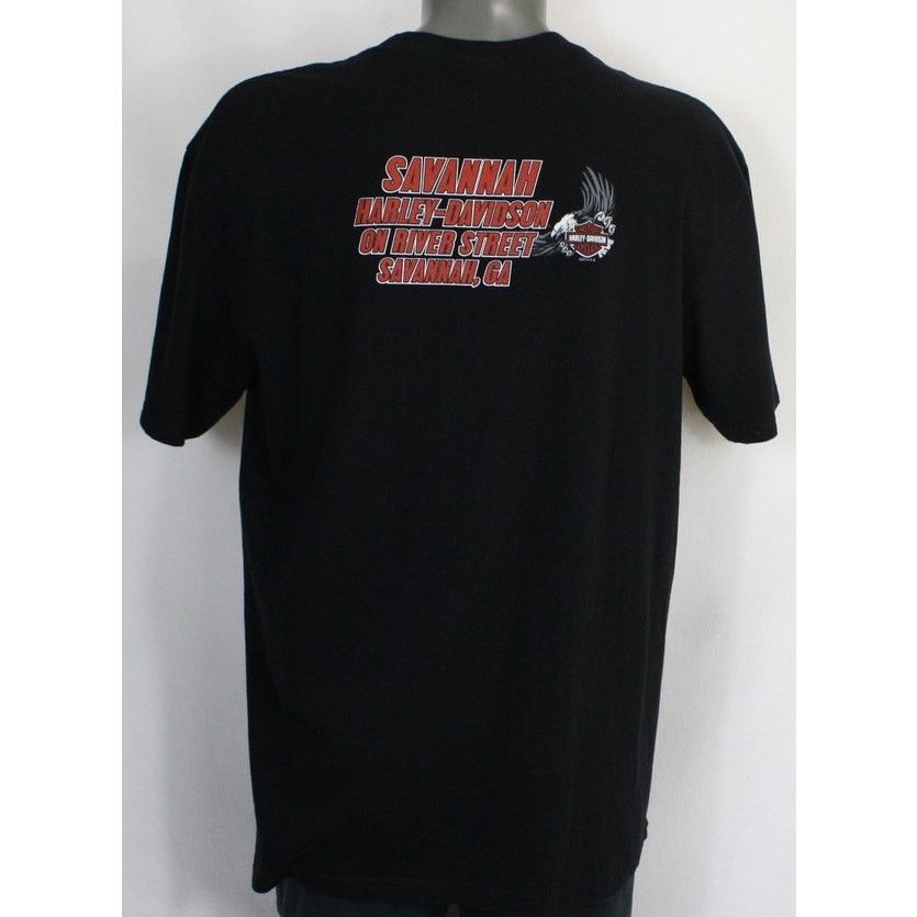 Harley Davidson Harley Davidson 2014 Jester Motorcycle T Shirt XL GA Biker Size US XL / EU 56 / 4 - 3 Thumbnail