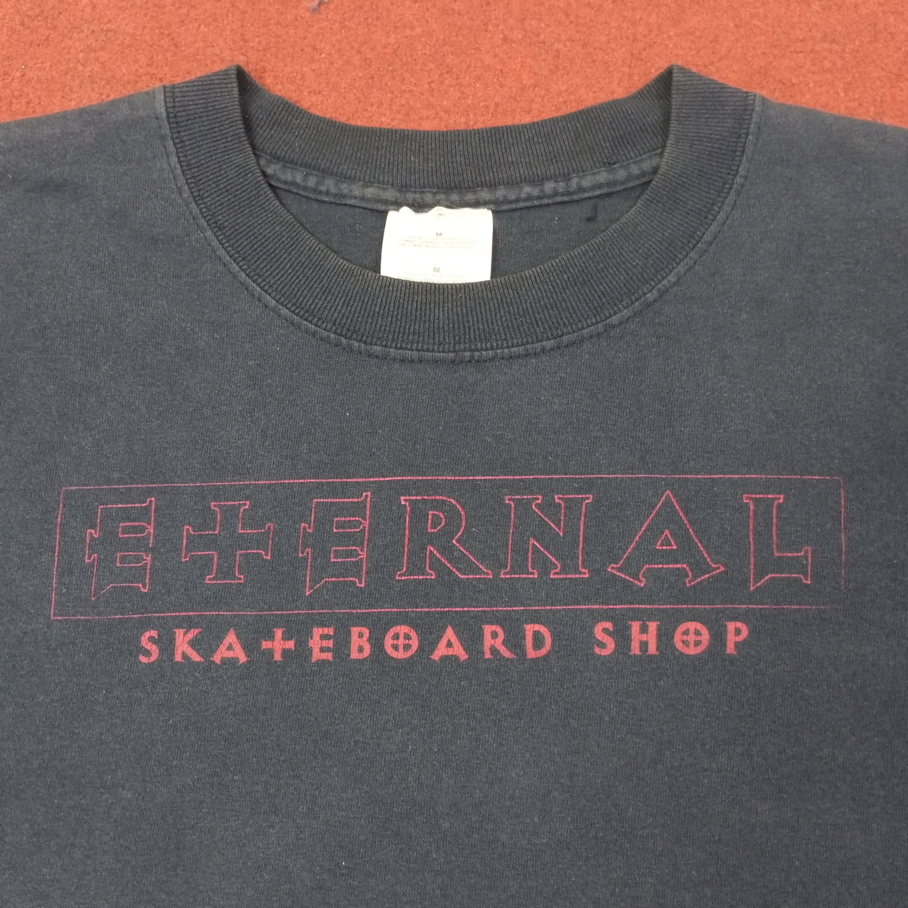 Eternal Eternal Skateboard Streetwear Tshirt c249n29 Size US M / EU 48-50 / 2 - 2 Thumbnail