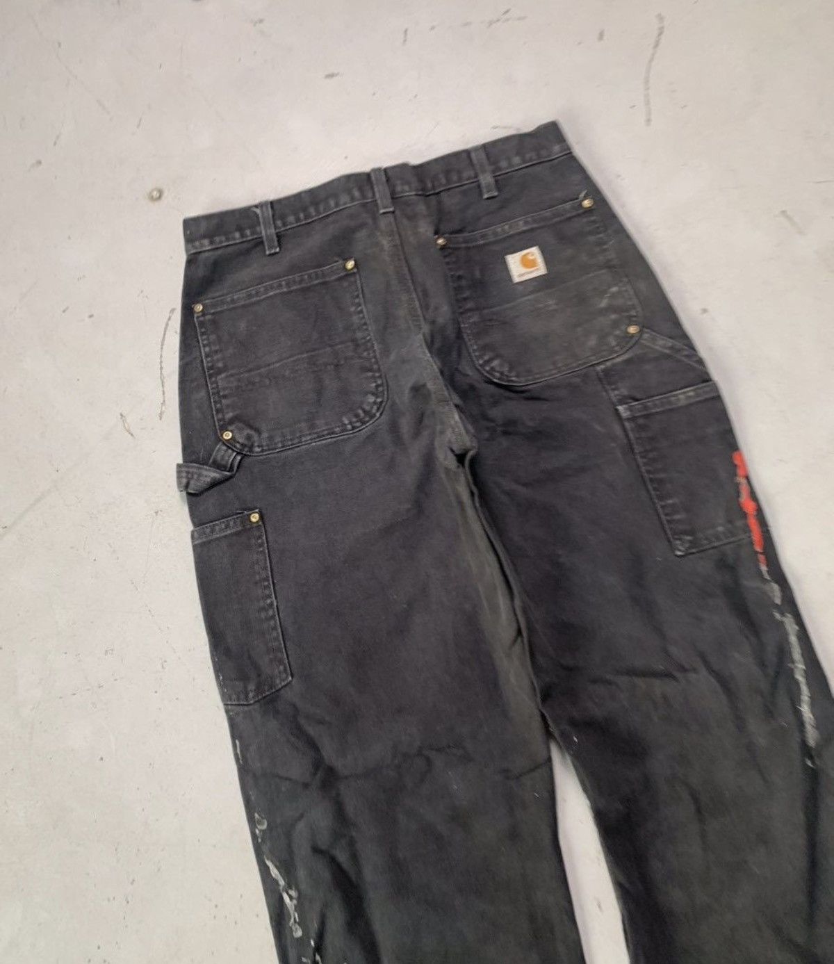 Carhartt Vintage carhartt faded double knee workwear Size US 30 / EU 46 - 4 Thumbnail