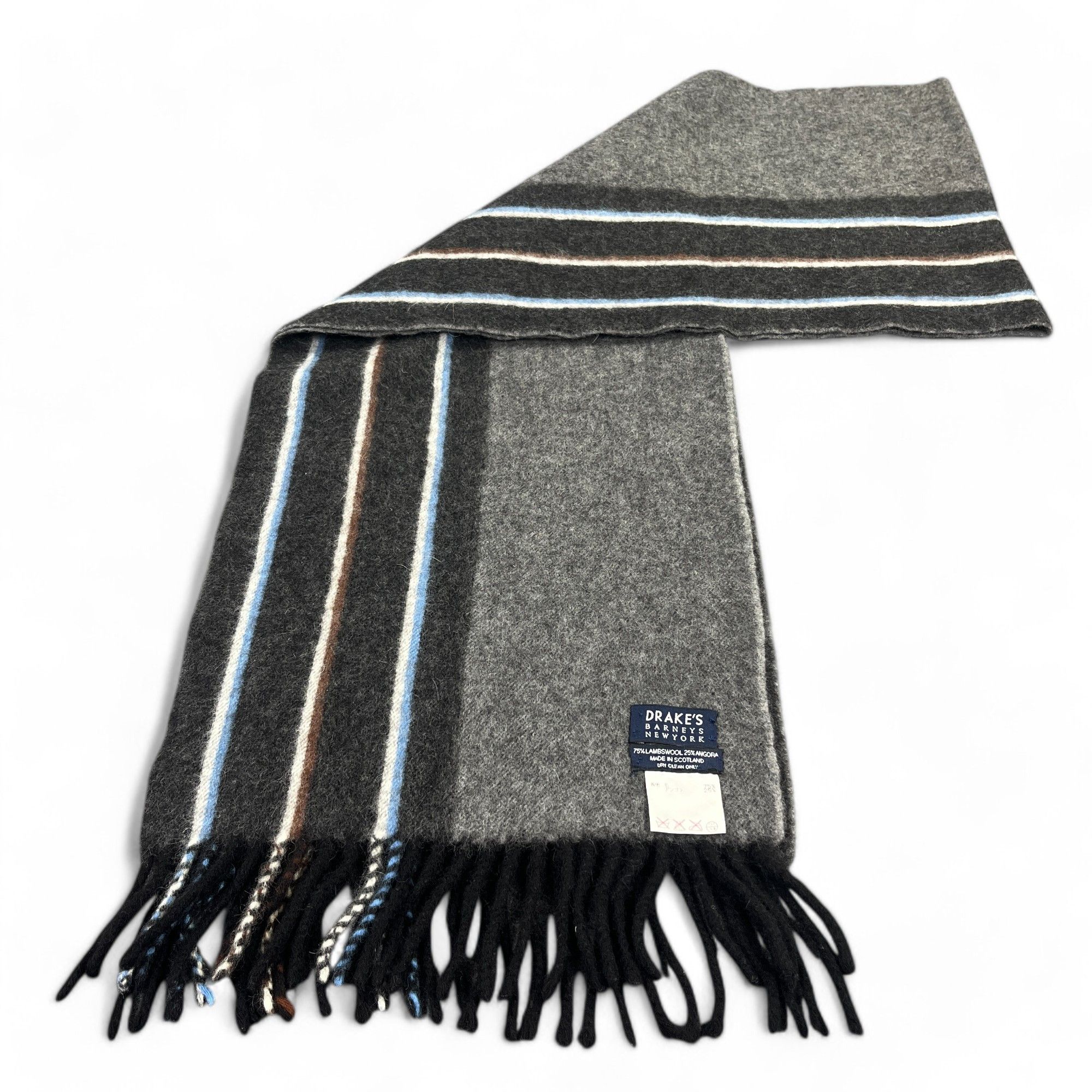 Barneys New York Drake Scarf / Muffler / Neckwear T957 Size ONE SIZE - 3 Thumbnail