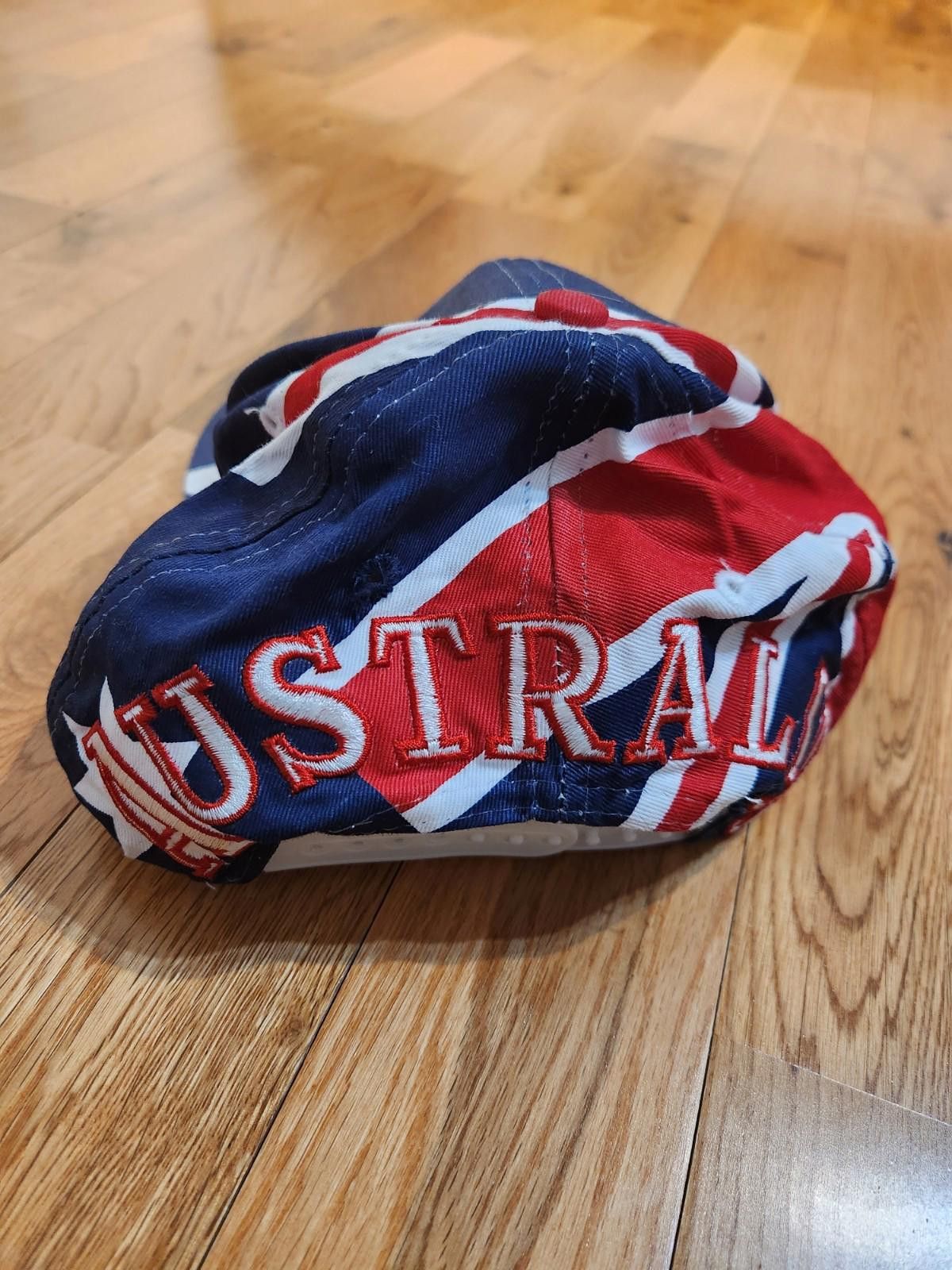 Hanes Australia Hat Cap SnapBack Big Logo Star Flag 1996 Olympics Size ONE SIZE - 2 Thumbnail