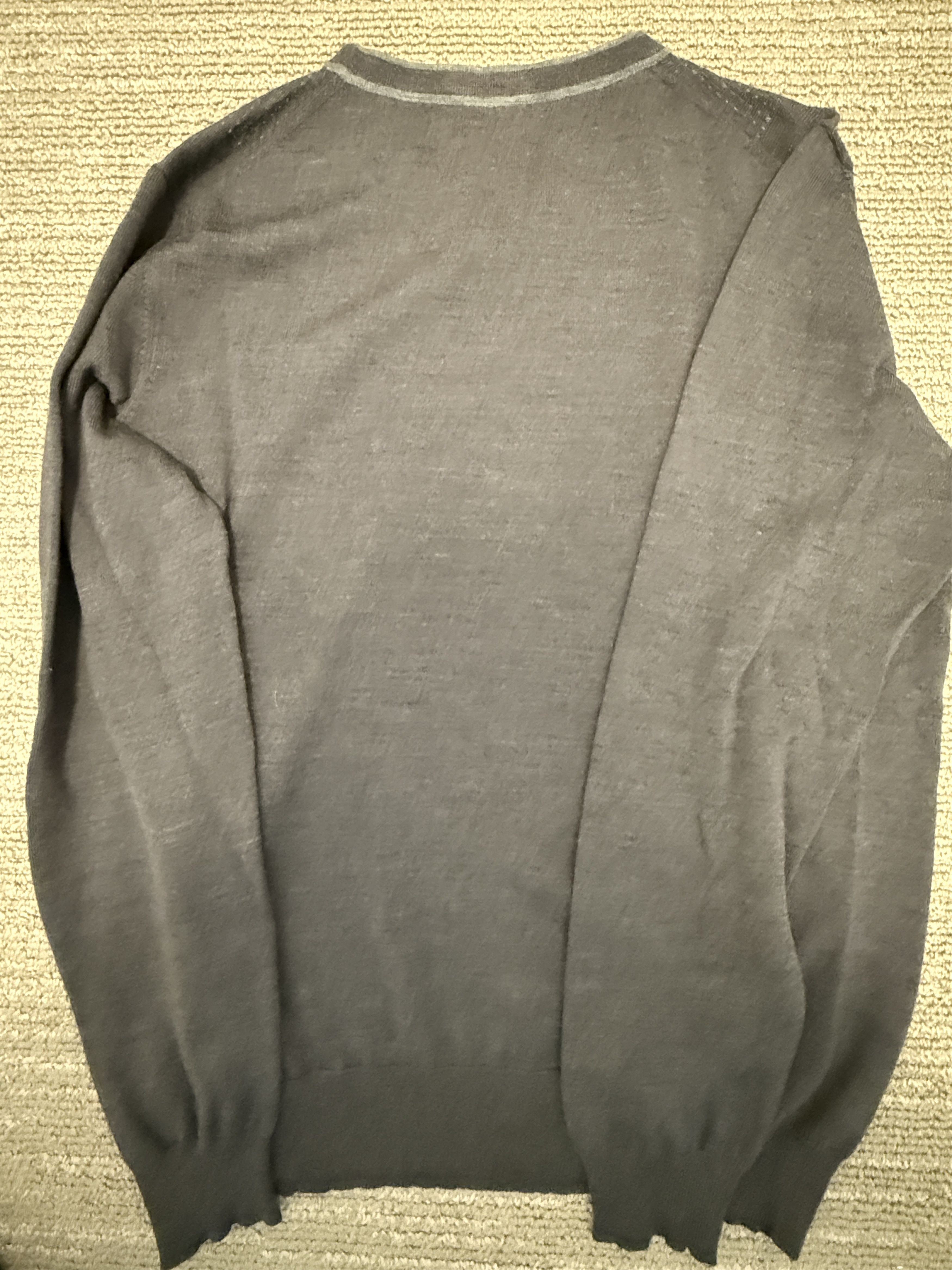 Isaia Isaia Light Weight Sweater XL 100% Lana Size US XL / EU 56 / 4 - 2 Thumbnail