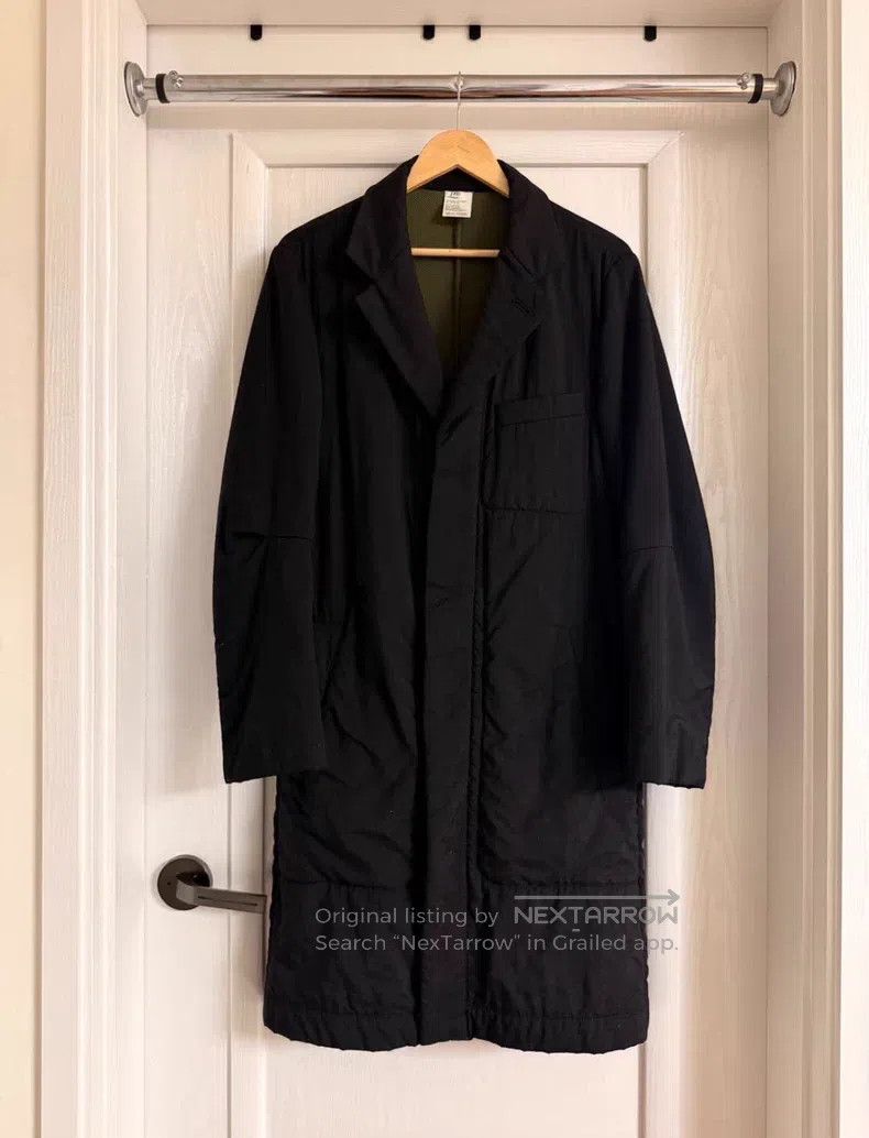 Ann Demeulemeester Ann Demeulemeester Stand-up collar coat cotton jacket Size US L / EU 52-54 / 3 - 1 Thumbnail