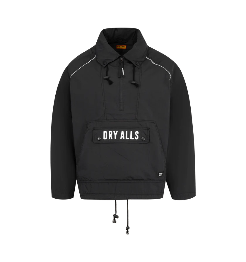 Human Made o1h1sh11225 Nylon Anorak Jacket in Black Size US S / EU 44-46 / 1 - 1 Thumbnail