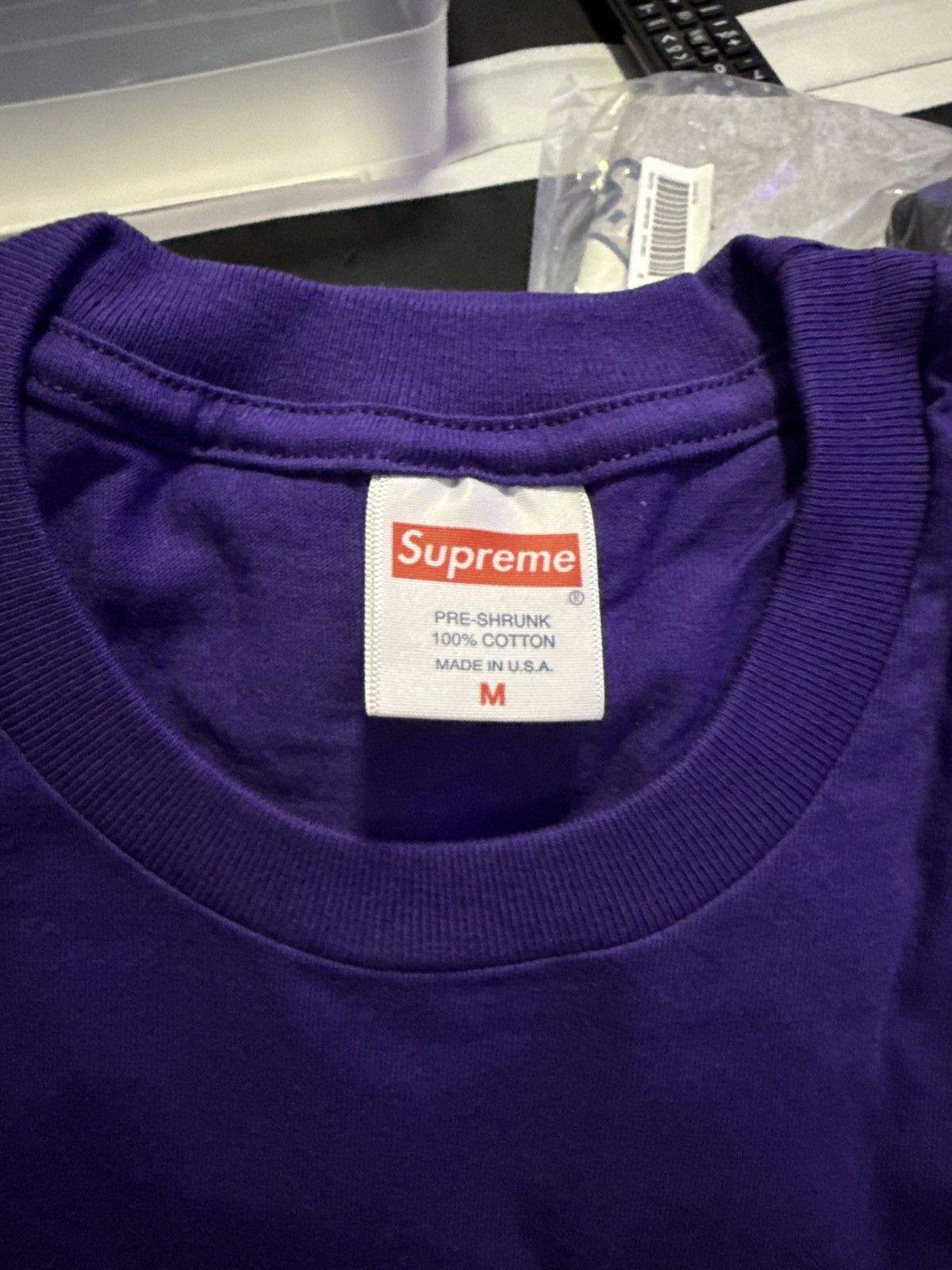 Supreme Supreme Slap Shot Tee FW22 Size US M / EU 48-50 / 2 - 3 Thumbnail