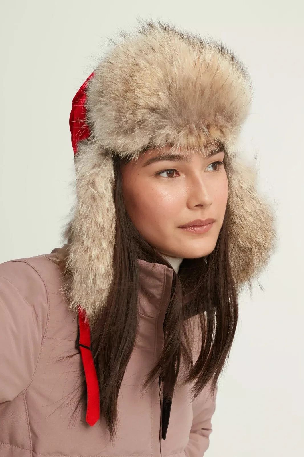 Canada Goose *OUT OF PRODUCTION* Aviator Trapper Fur Hat *SMALL-MEDIUM* Size ONE SIZE - 1 Thumbnail