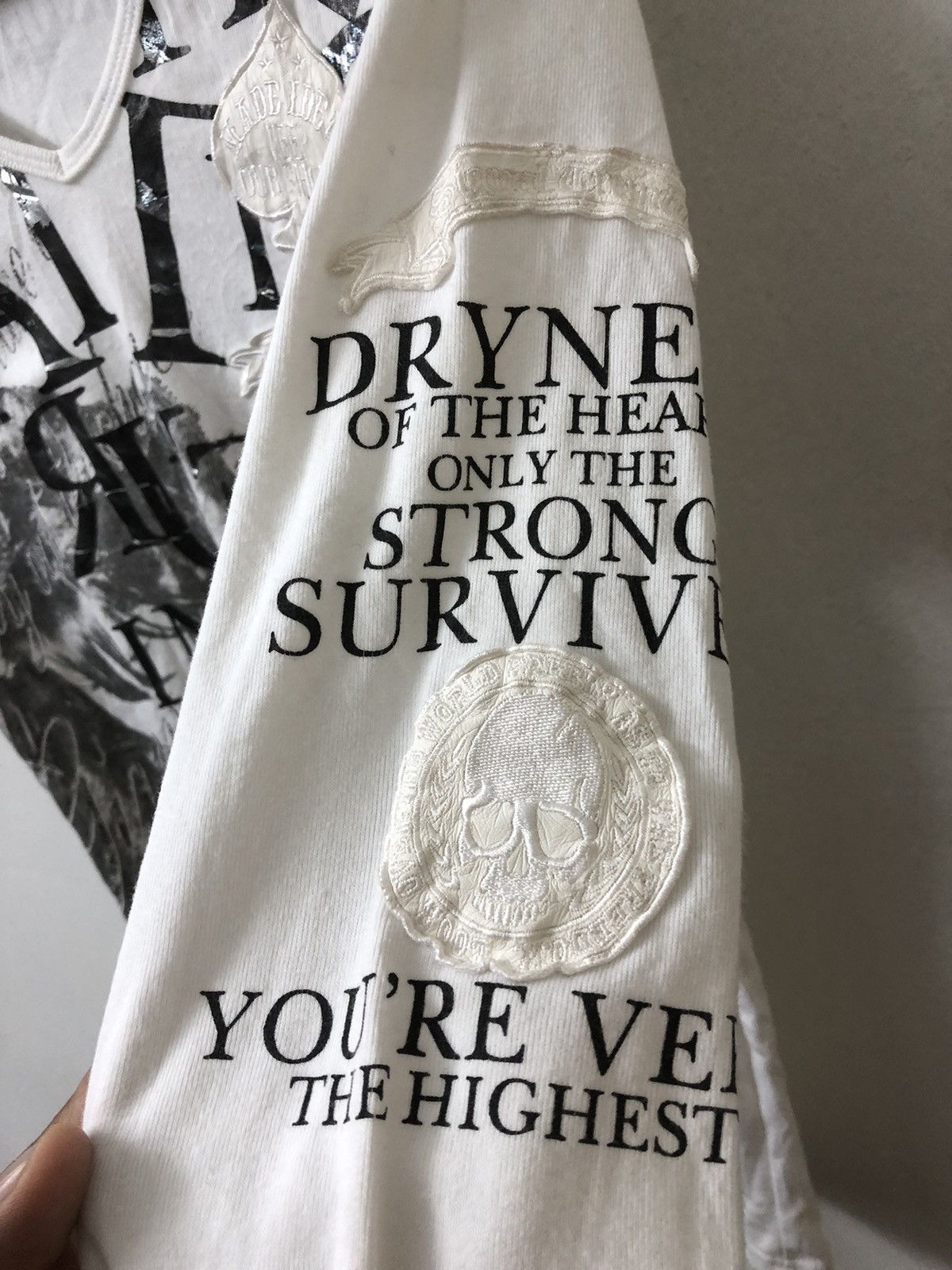 If Six Was Nine ⚡️On Sale⚡️Japanese Brand Gothic Punk Poem Skull Style Size US M / EU 48-50 / 2 - 5 Thumbnail