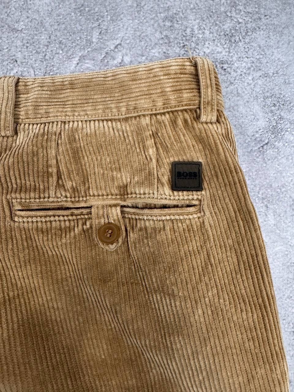 Hugo Boss Hugo Boss Vintage Men Corduroy Pants Straight Fit Camel Size US 30 / EU 46 - 7 Thumbnail
