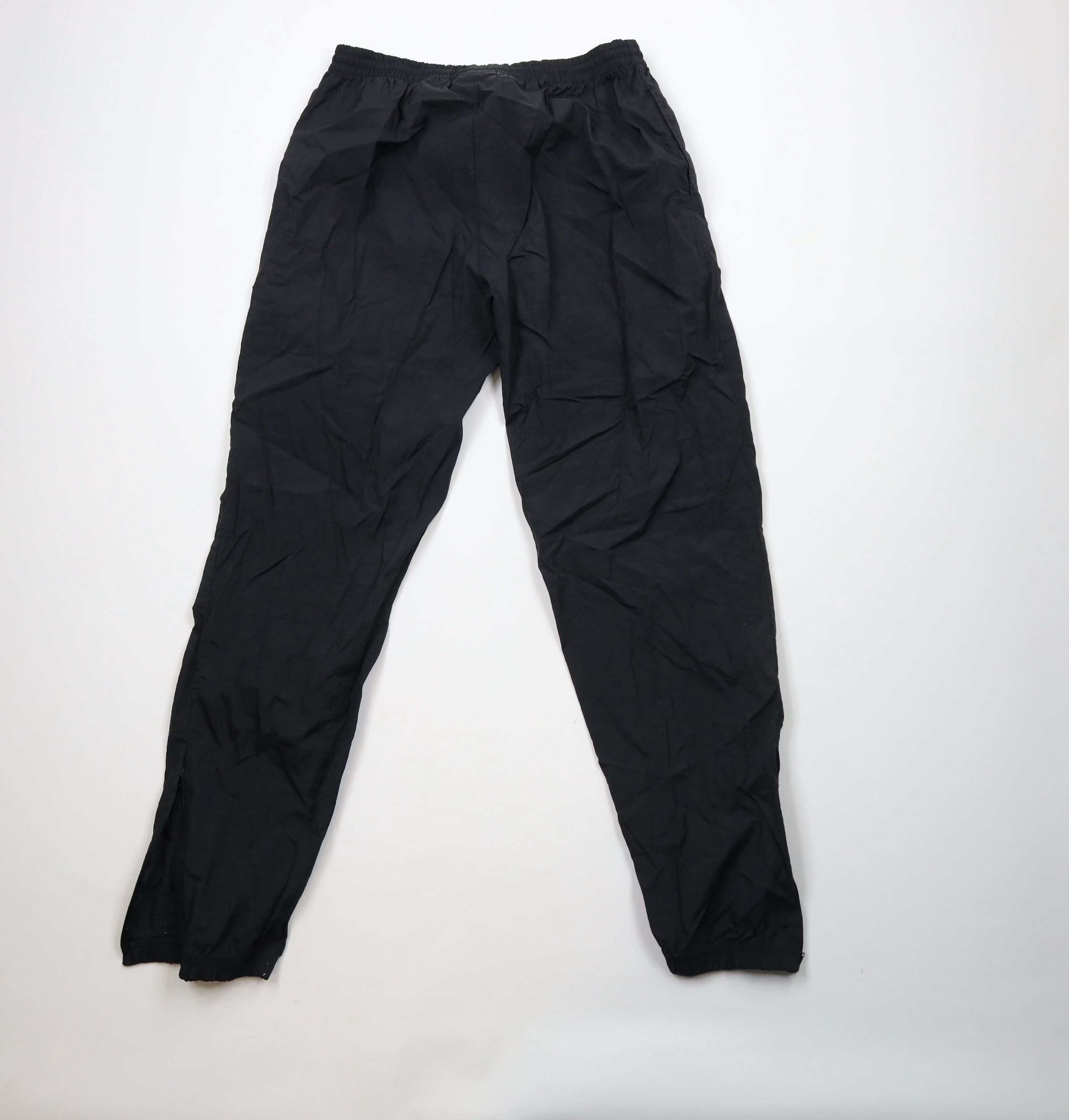 Reebok × Vintage Vintage 90s Reebok Nylon Windbreaker Joggers Pants Black Size US 36 / EU 52 - 11 Thumbnail