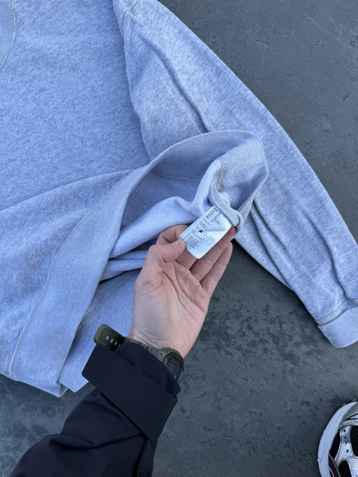 Isabel Marant Isabel Marant Sweatshirt Baggy Y2K Grey H&M Streetwear Size L / US 10 / IT 46 - 5 Thumbnail