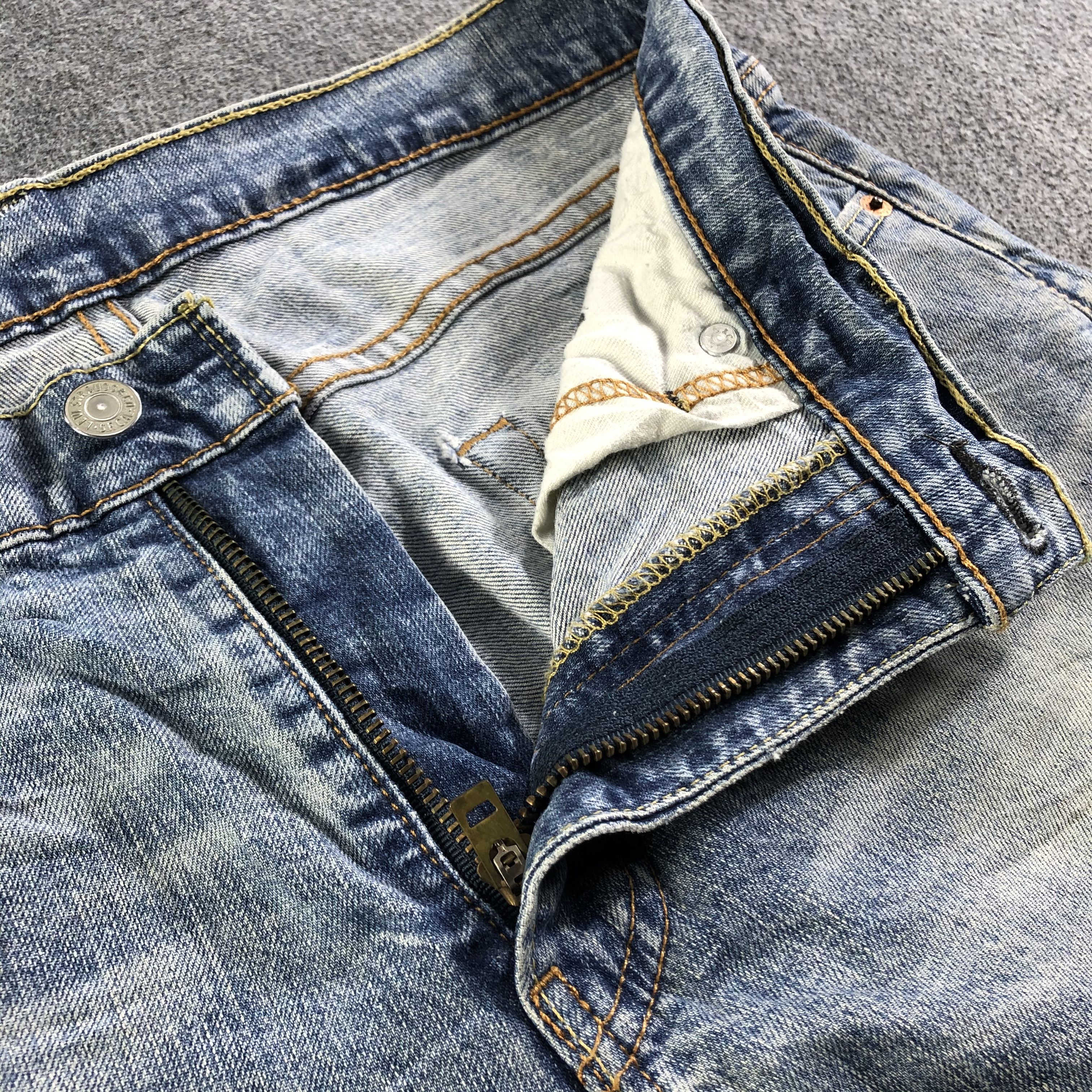 Levi's Vintage Blue Wash Levis 511 Jeans-J3129 Size US 34 / EU 50 - 7 Thumbnail