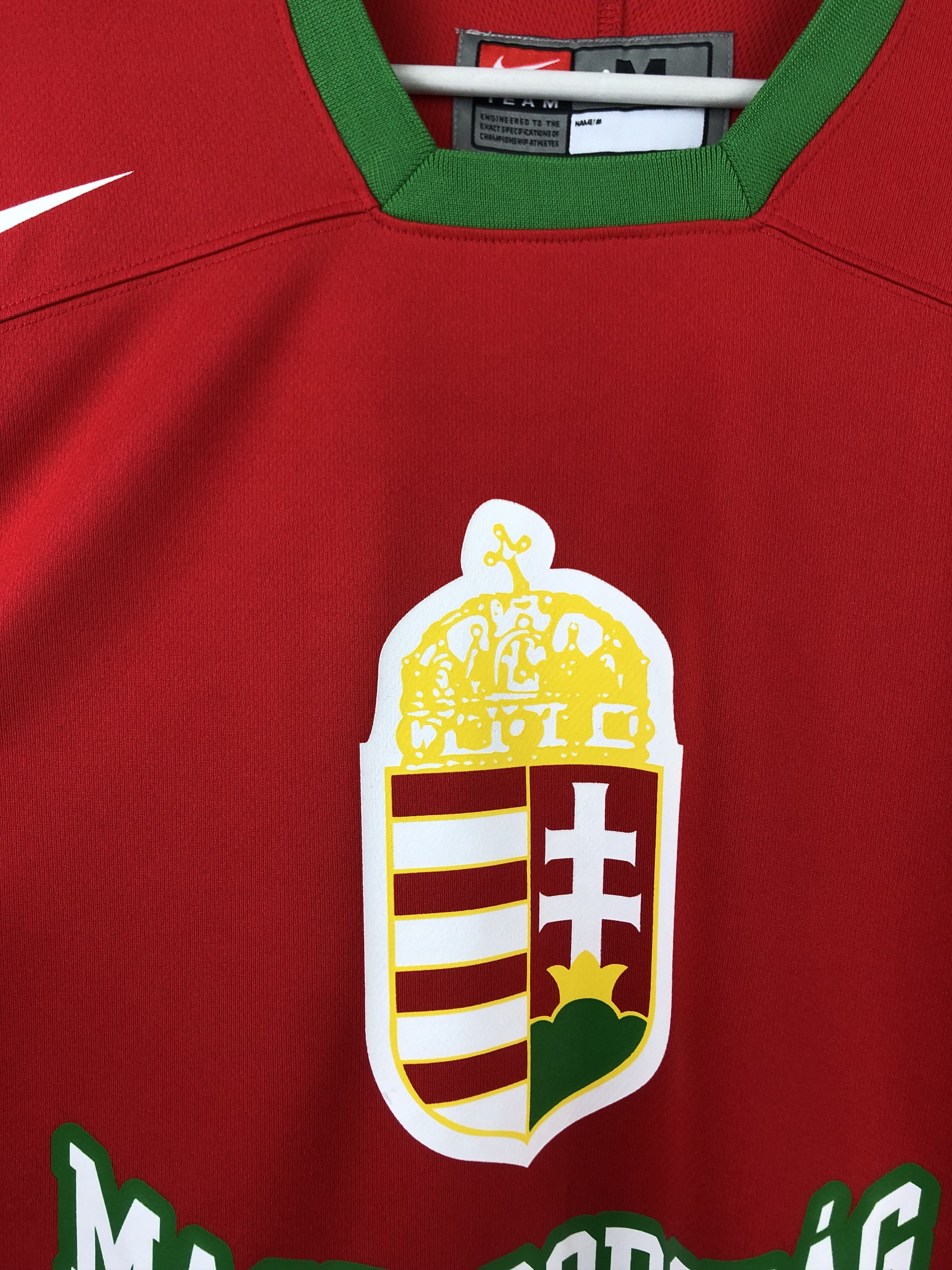 Nike Vintage Nike Team Hungary Ice Hockey Jersey Shirt Rare Size US M / EU 48-50 / 2 - 6 Thumbnail