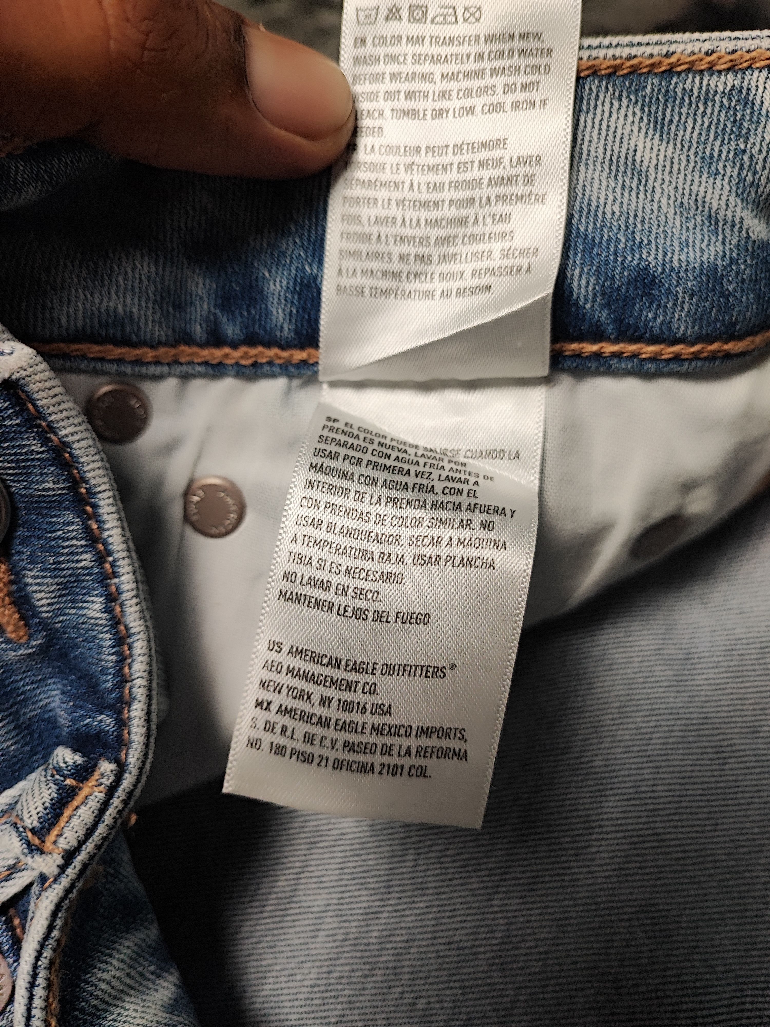American Eagle Outfitters × Jean FLARED JEANS By AMERICAN EAGLE Size US 26 / EU 42 - 12 Thumbnail