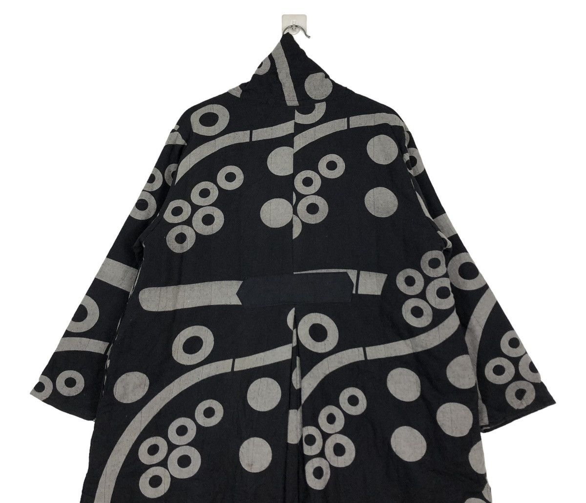 Japanese Brand 🔥VINTAGE INDIGO LONG JACKET ICHIOKU PULKADOT ISSEY MIYAKE Size US M / EU 48-50 / 2 - 9 Thumbnail