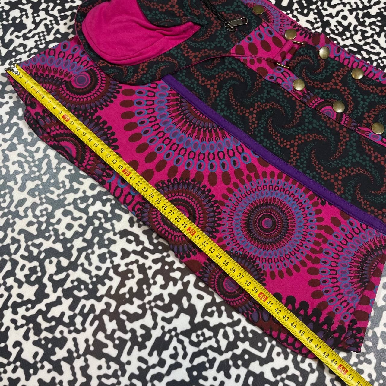 Japanese Brand Vintage Y2K Japanese Retro Hippie Sexy Style Mini Skirt Size 28" / US 6 / IT 42 - 16 Thumbnail