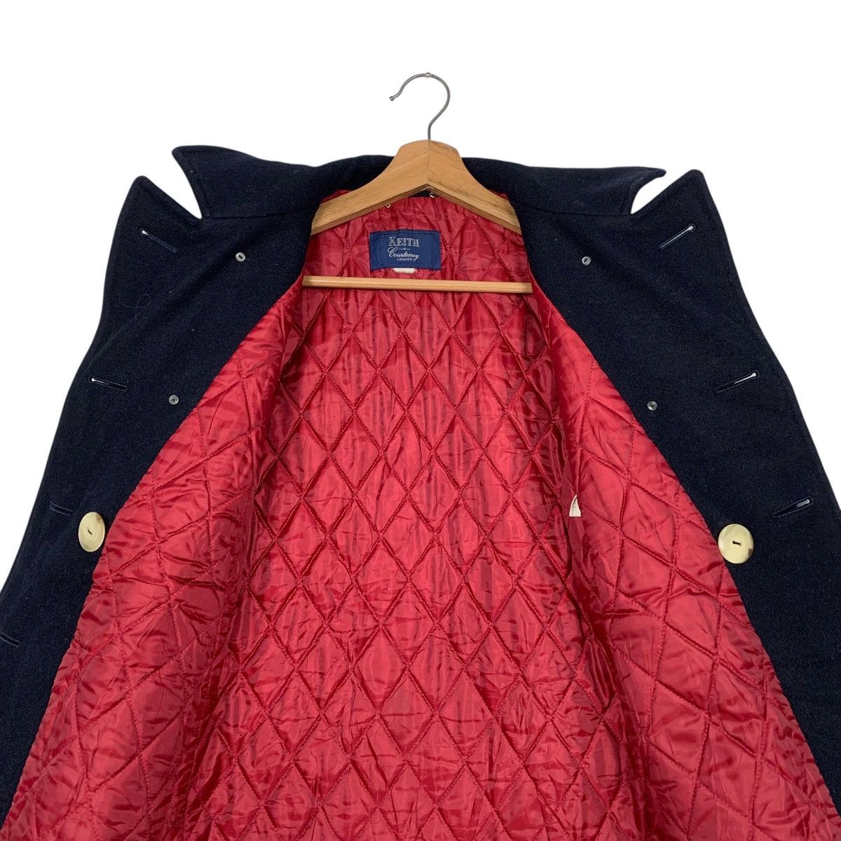 Other Keith Courtenay London Double Breasted Wool Jacket Size US M / EU 48-50 / 2 - 12 Thumbnail