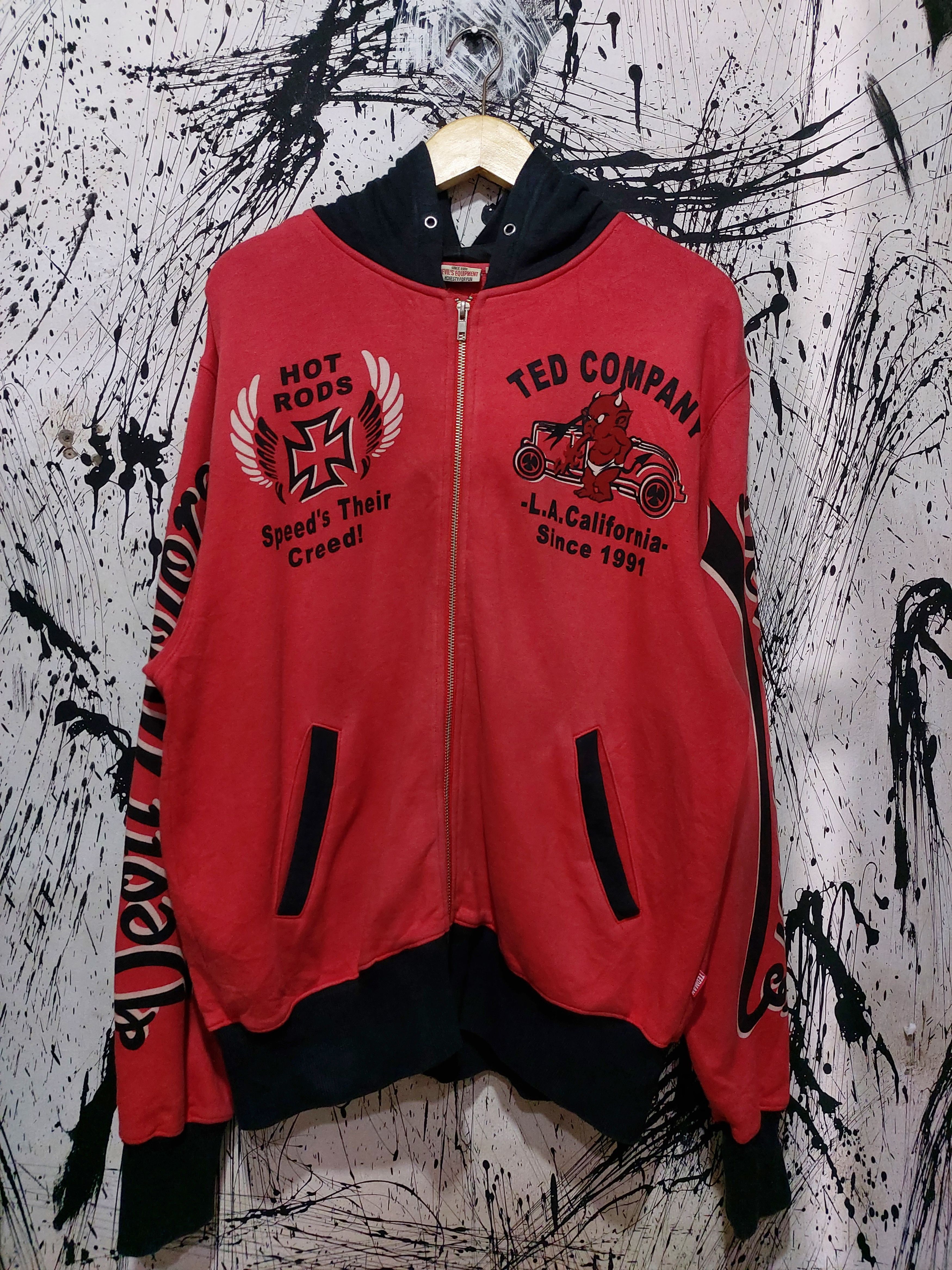 Tedman 00'S TED COMPANY TEDMAN HOT ROAD MOTORCYCLE Size US L / EU 52-54 / 3 - 1 Thumbnail