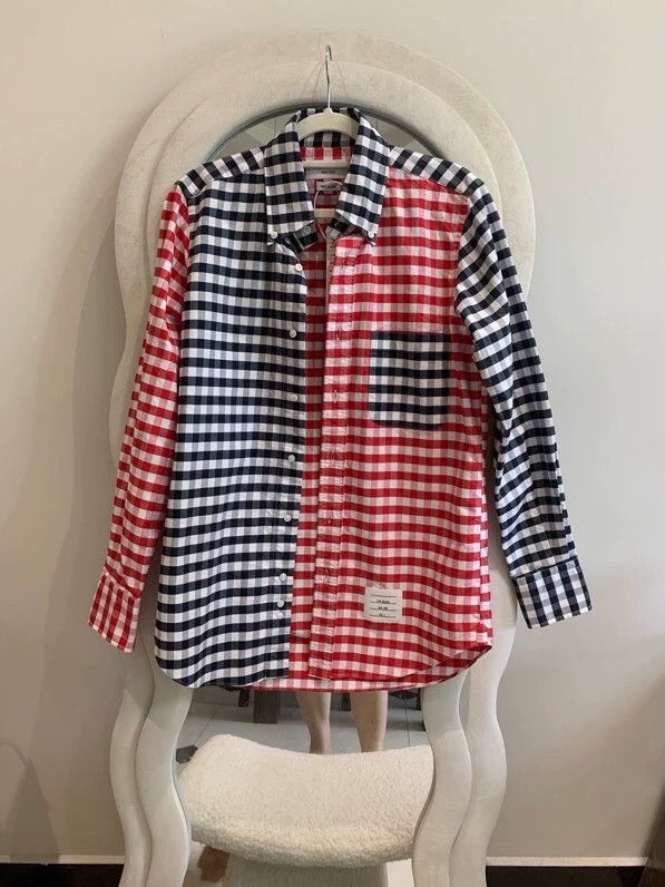 Thom Browne Thom Browne Turn up the collar of your long-sleeved shirt Size US XS / EU 42 / 0 - 2 Thumbnail