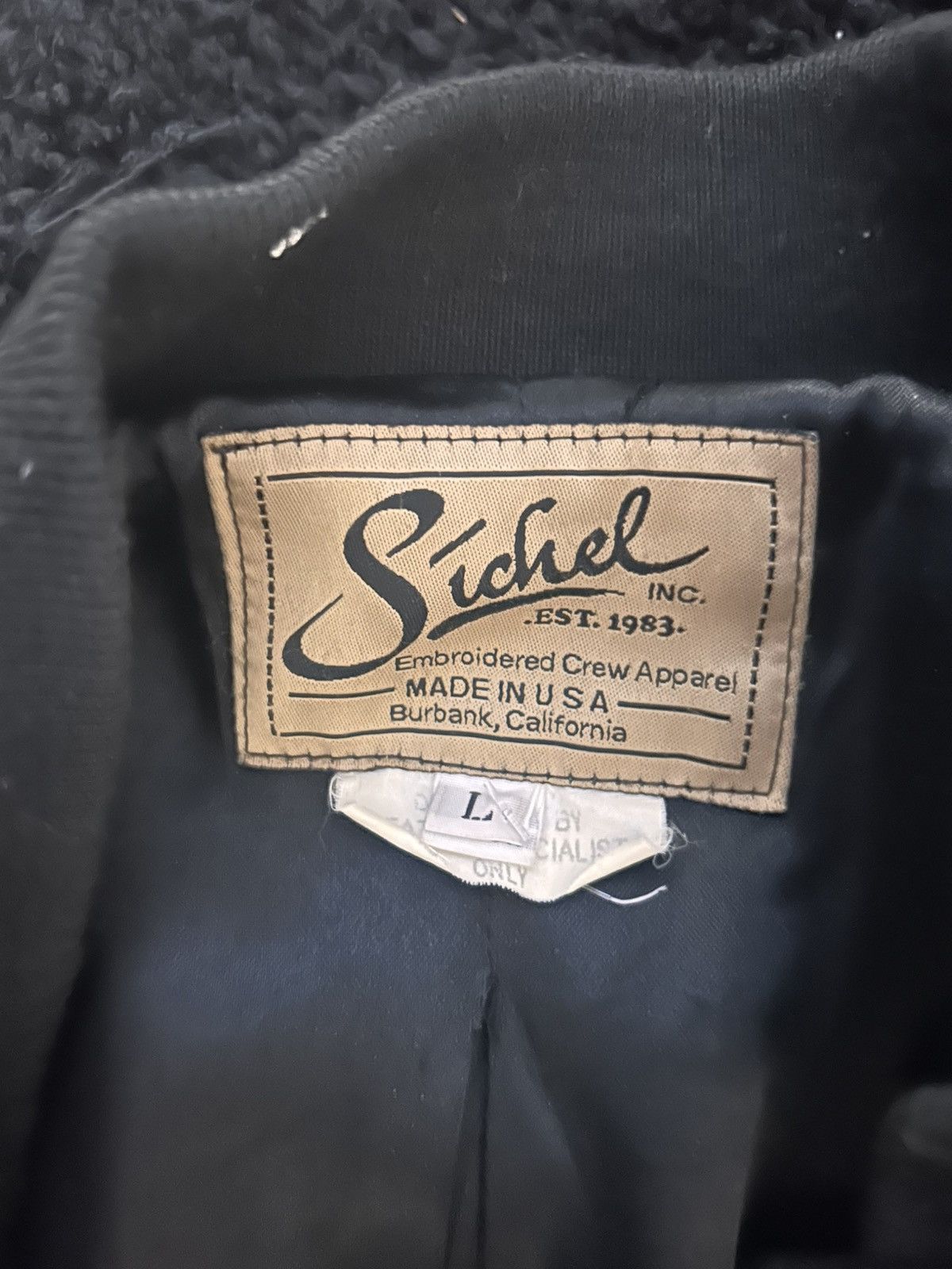 Vintage Vintage Varsity Jacket Size US L / EU 52-54 / 3 - 3 Thumbnail