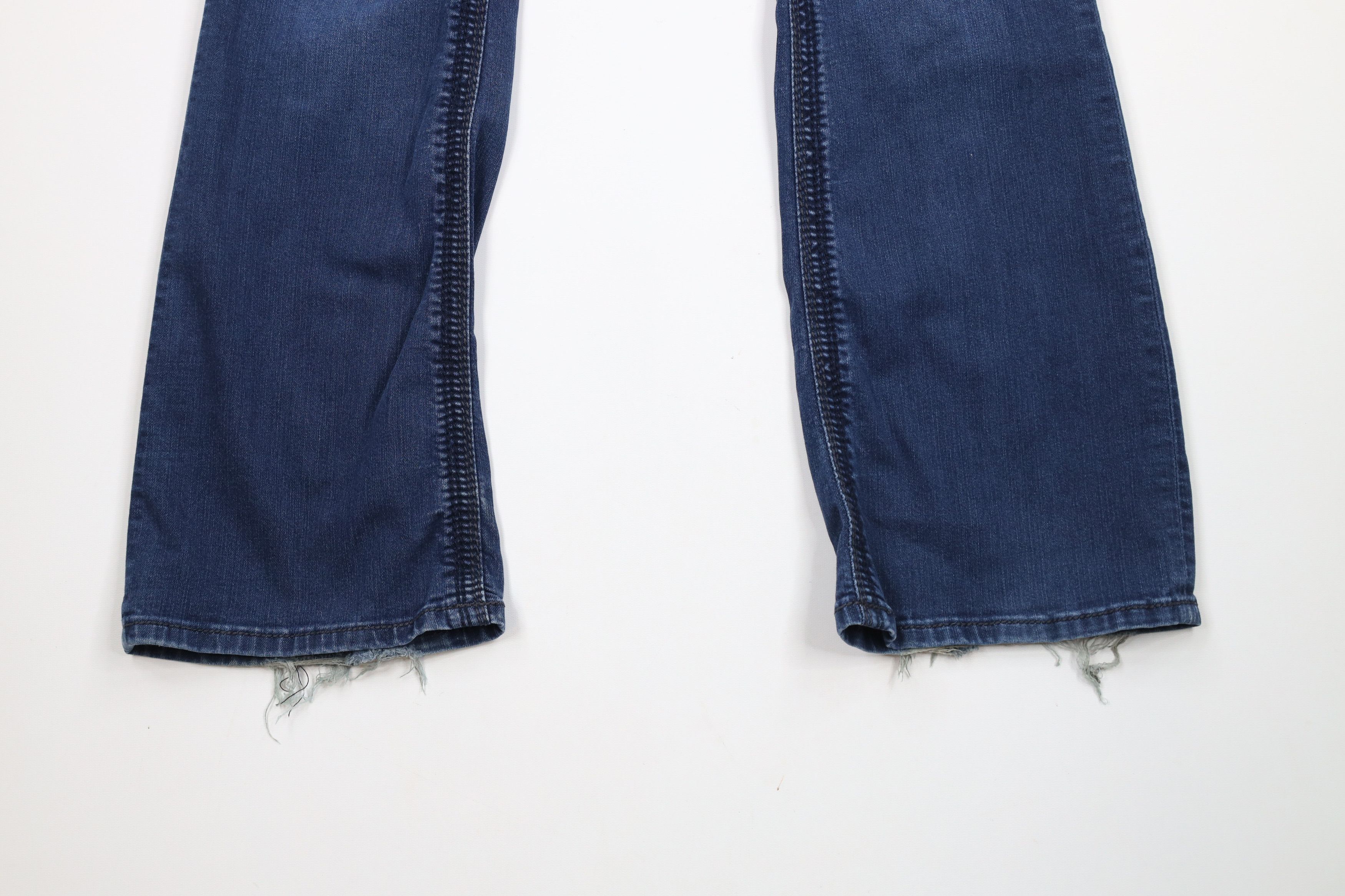 7 For All Mankind × Vintage Seven 7 For All Mankind Thick Stitch Flared Bootcut Jeans Size 34" / US 12 / IT 48 - 4 Thumbnail