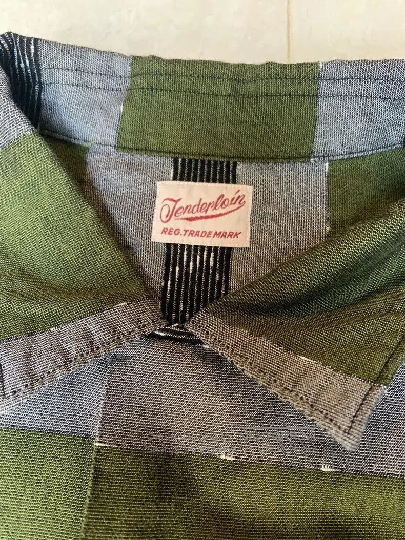 Tenderloin Tenderloin k-7 Striped Silk T-Shirt. Size US XS / EU 42 / 0 - 3 Thumbnail
