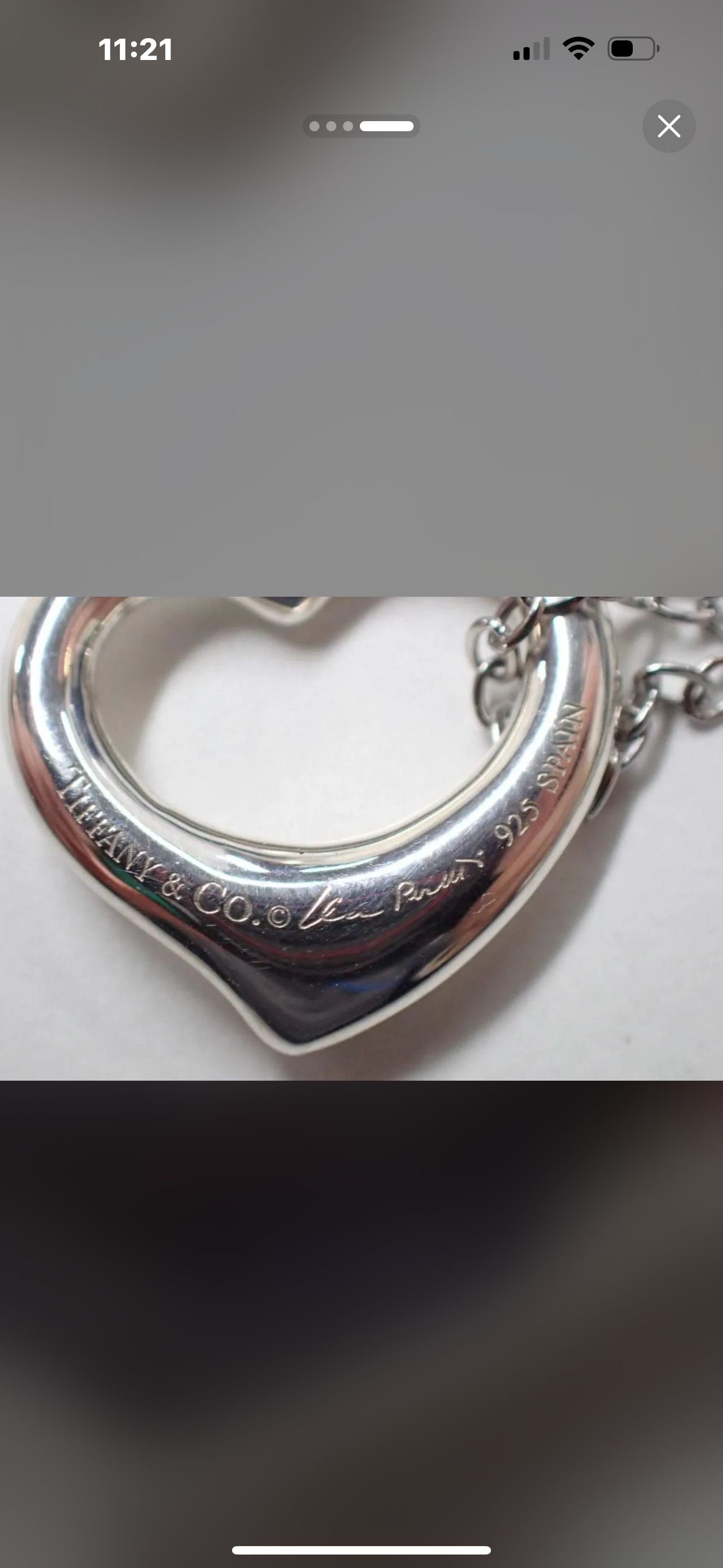 Tiffany & Co. Tiffany & co. Open heart necklace Size ONE SIZE - 2 Thumbnail