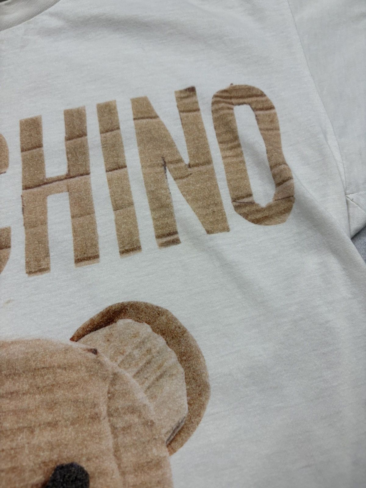 Moschino Moschino This Is Not A Moschino Toy Teddy Bear T-Shirt Size XXS / US 00 / IT 34 - 6 Thumbnail