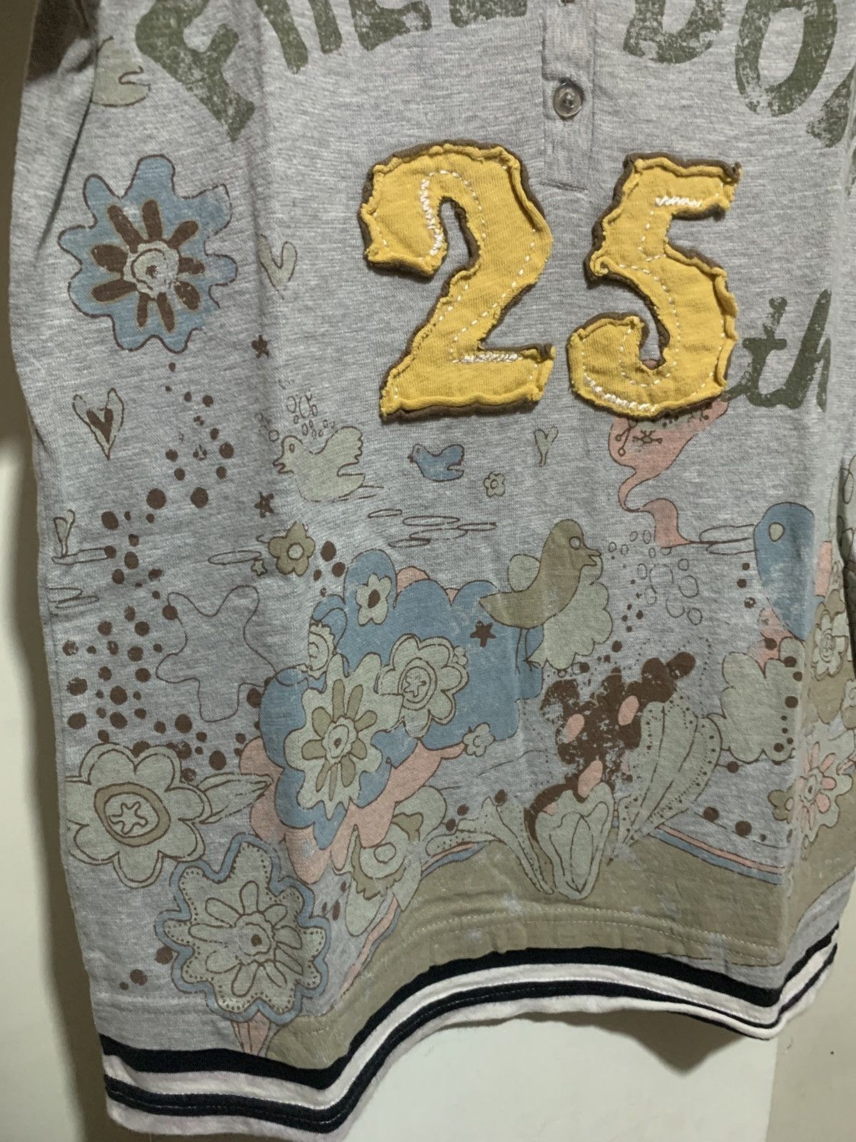 Japanese Brand Japanese Freedom 25th Patch Poem Tee Shirt Size US M / EU 48-50 / 2 - 7 Thumbnail